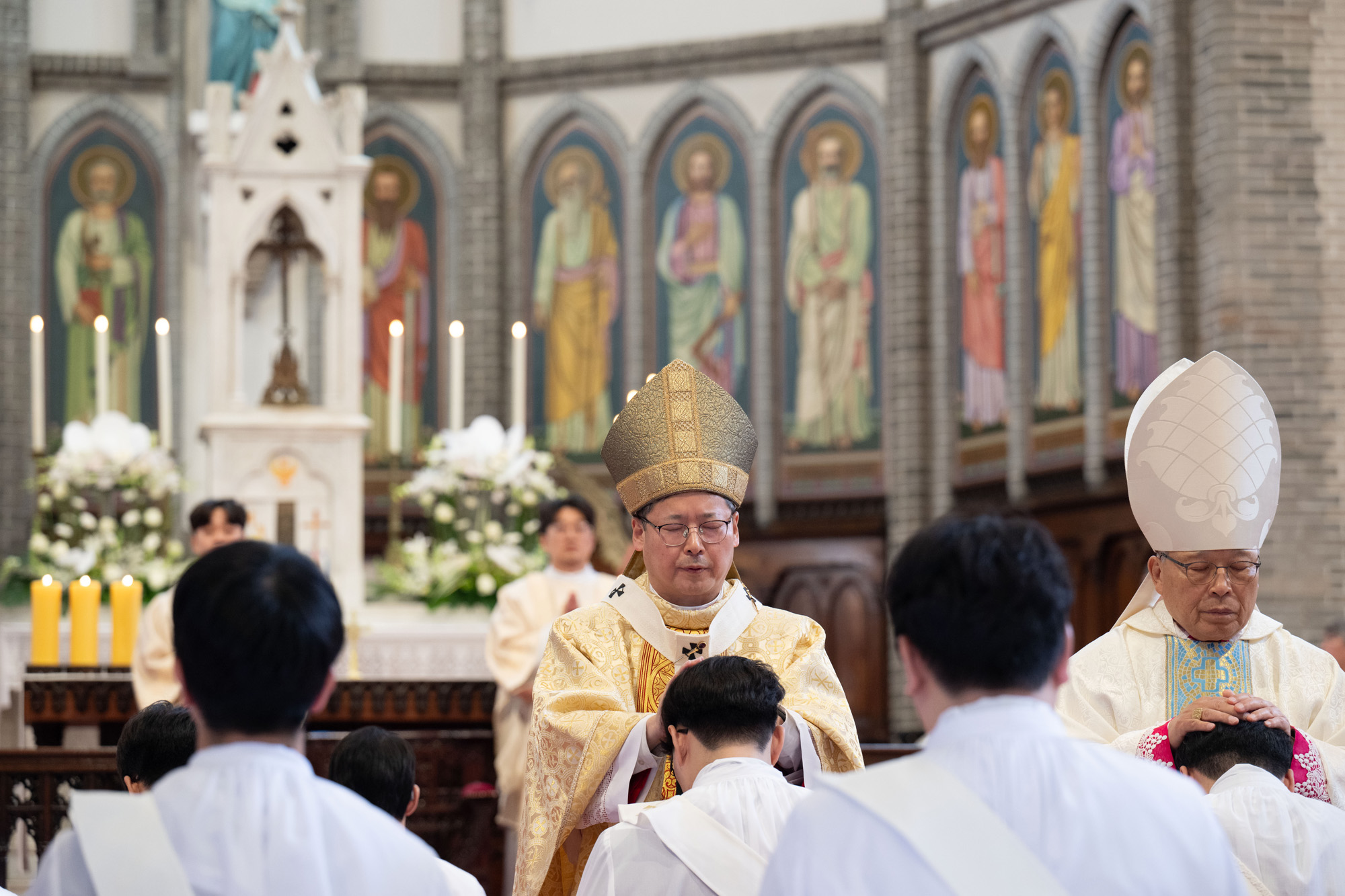 종교;천주교;가톨릭;천주교서울대교구2025년부제서품식;명동성당