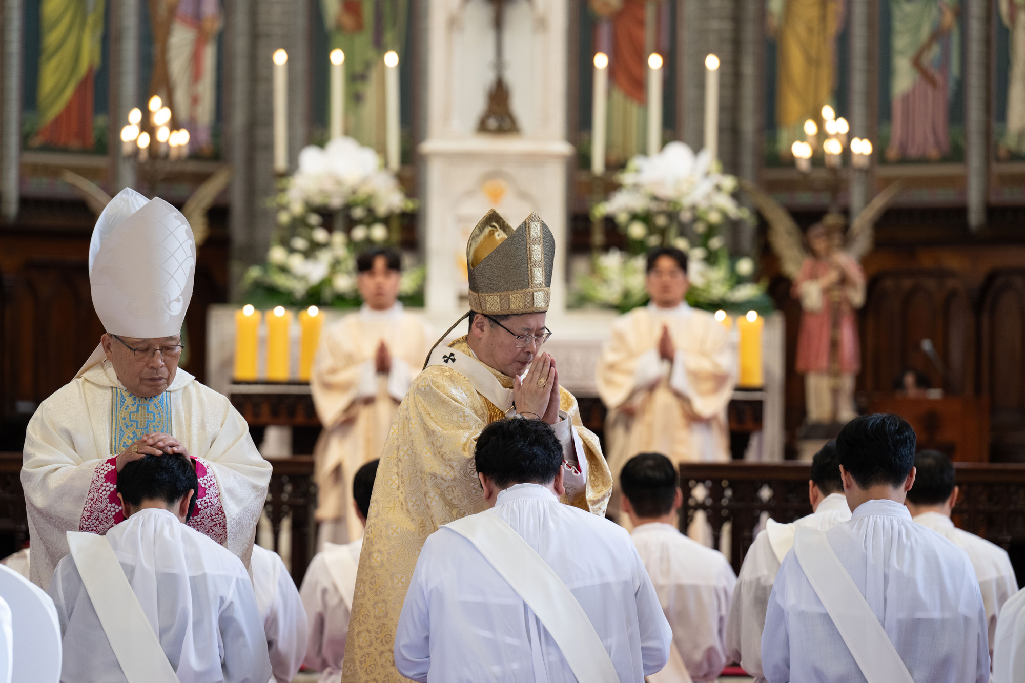 종교;천주교;가톨릭;천주교서울대교구2025년부제서품식;명동성당