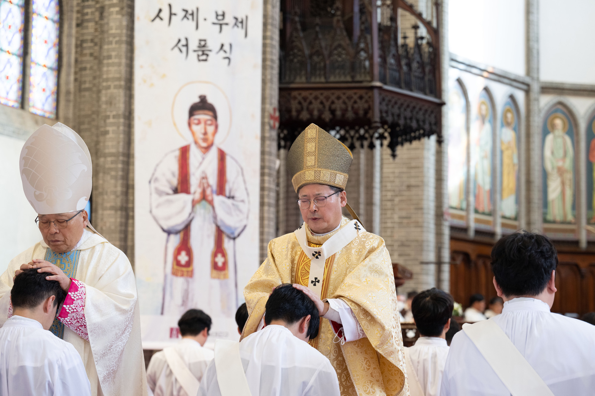 종교;천주교;가톨릭;천주교서울대교구2025년부제서품식;명동성당