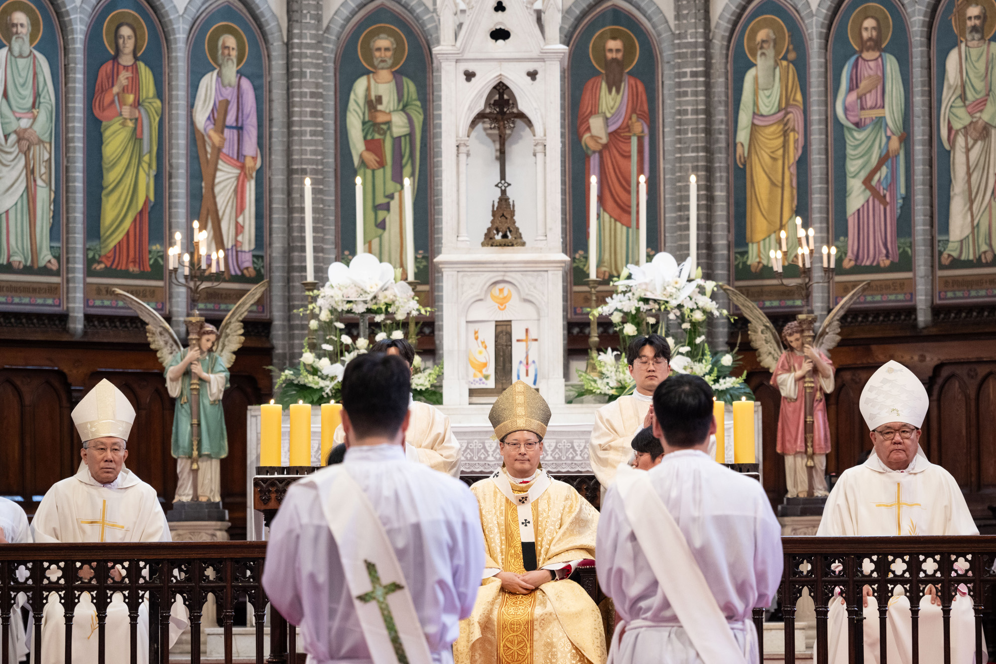 종교;천주교;가톨릭;천주교서울대교구2025년부제서품식;명동성당