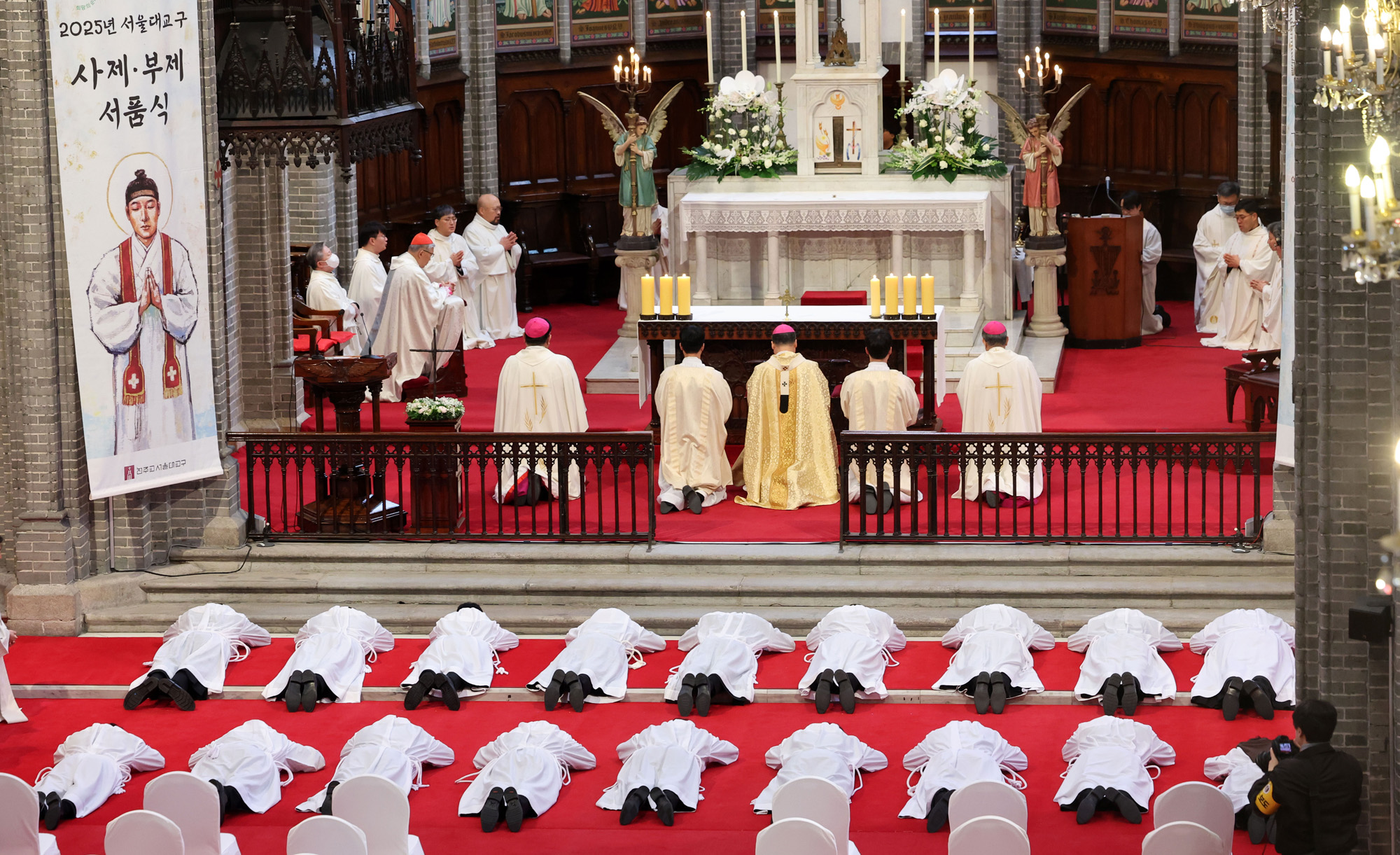 종교;천주교;가톨릭;천주교서울대교구2025년부제서품식;명동성당
