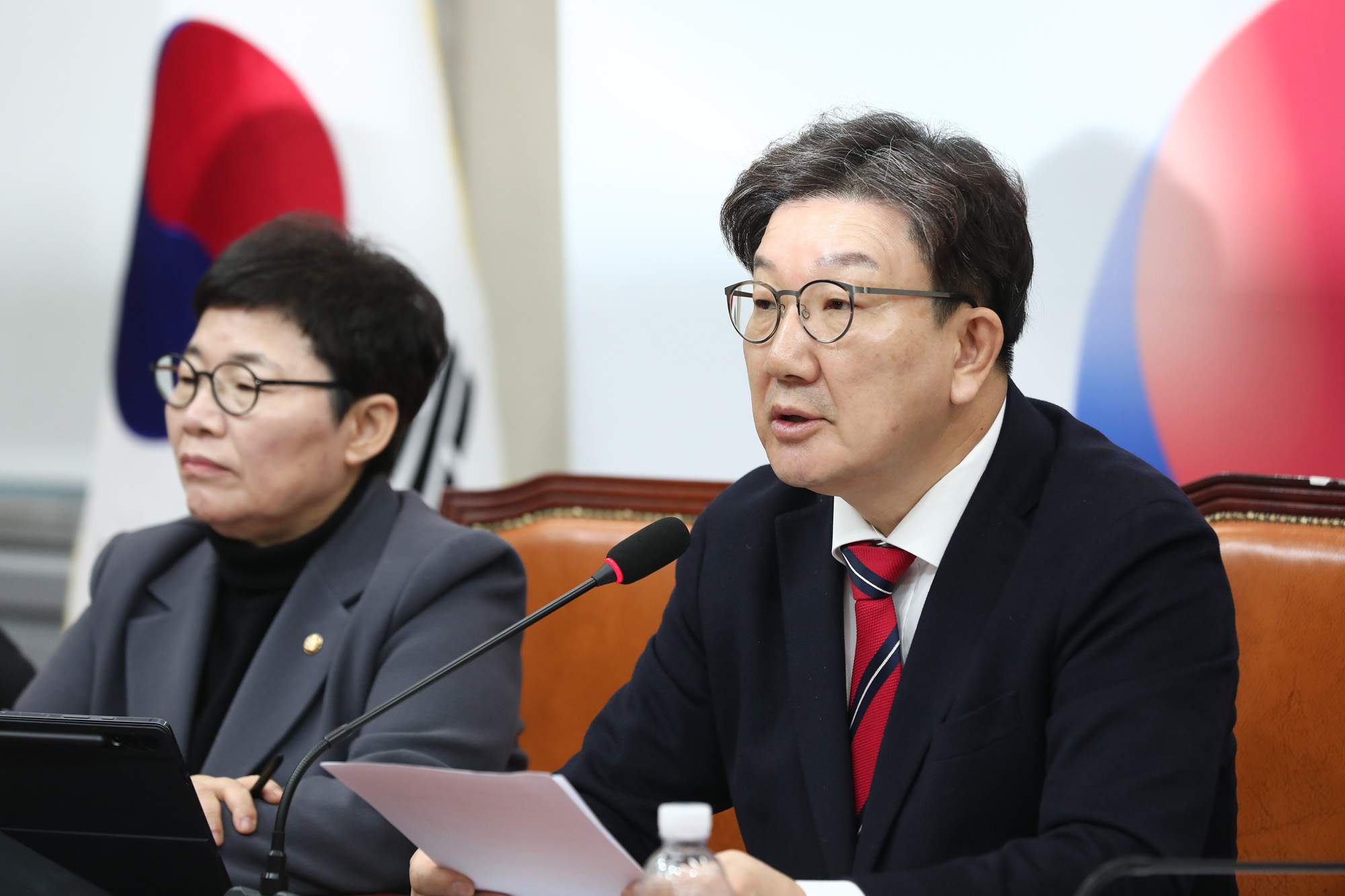 정치;국회;국민의힘 비상대책위원회의;권성동
