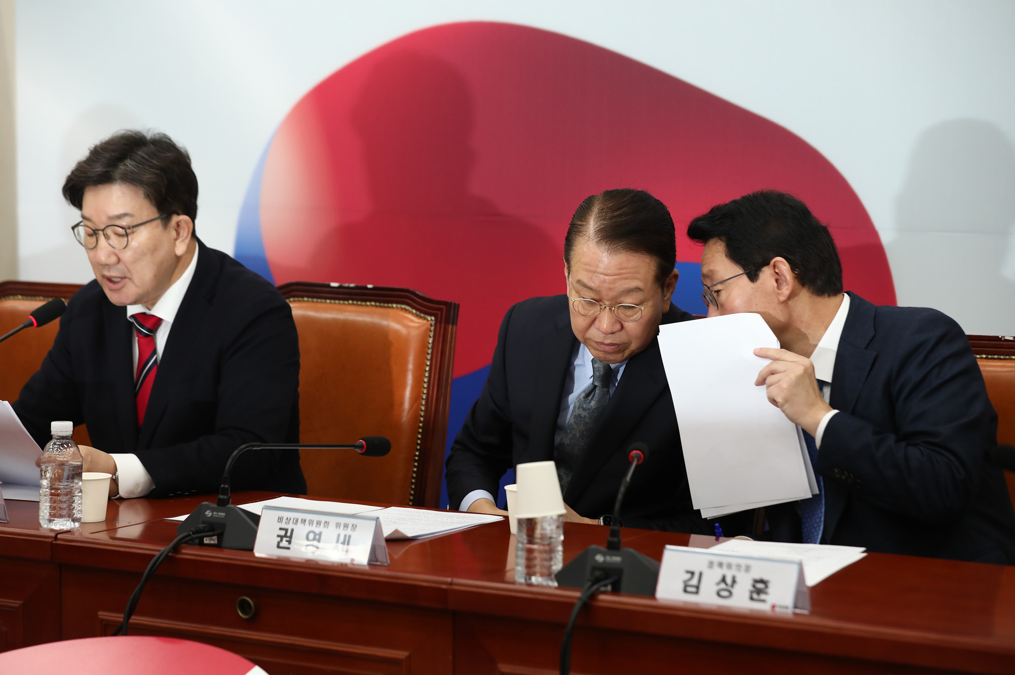 정치;국회;국민의힘 비상대책위원회의;권영세