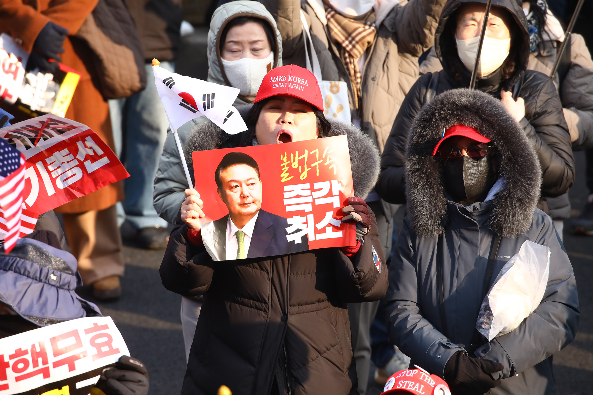 탄핵 반대 집회 전광훈