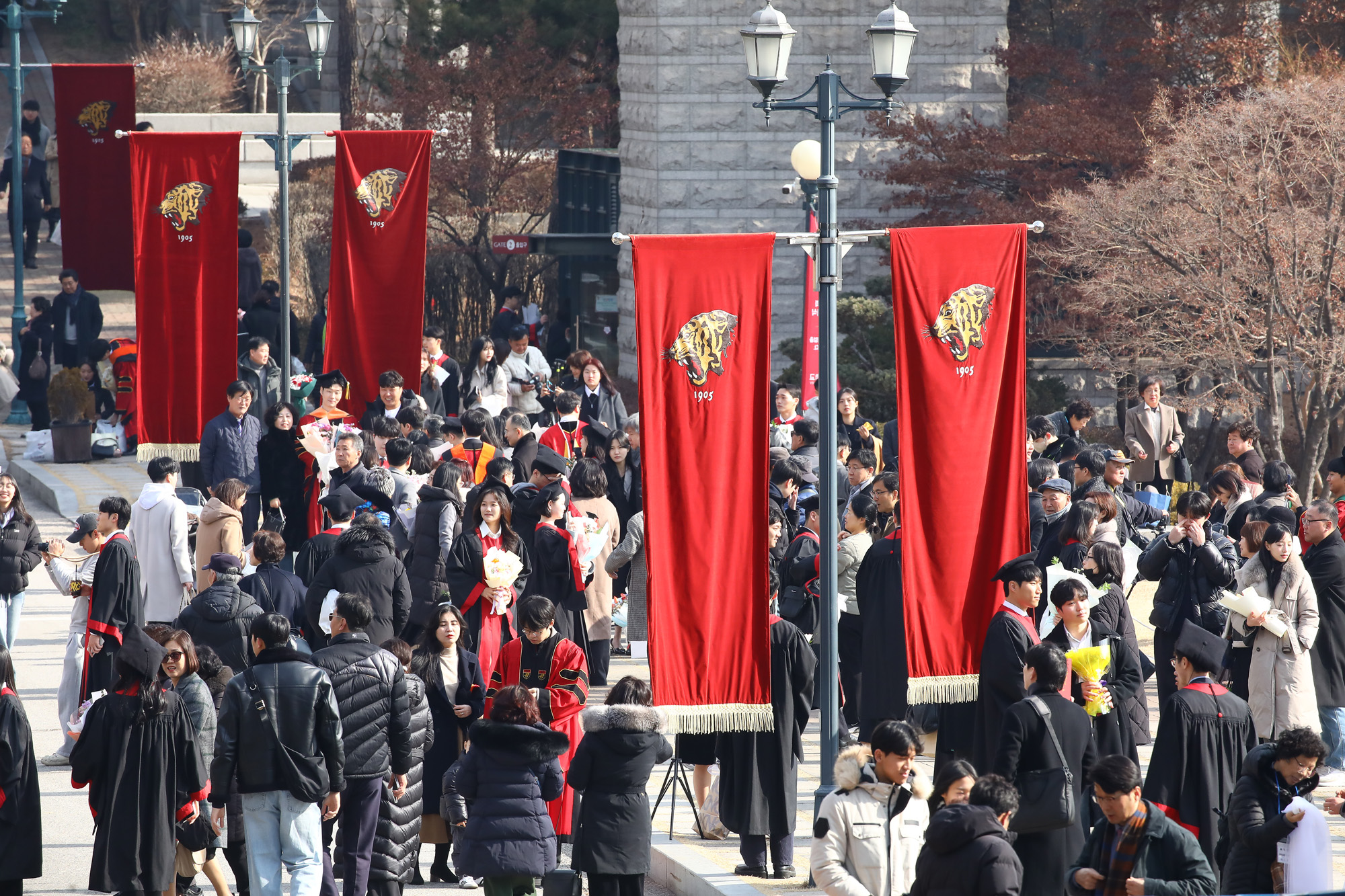 고려대학교 학위수여식 졸업