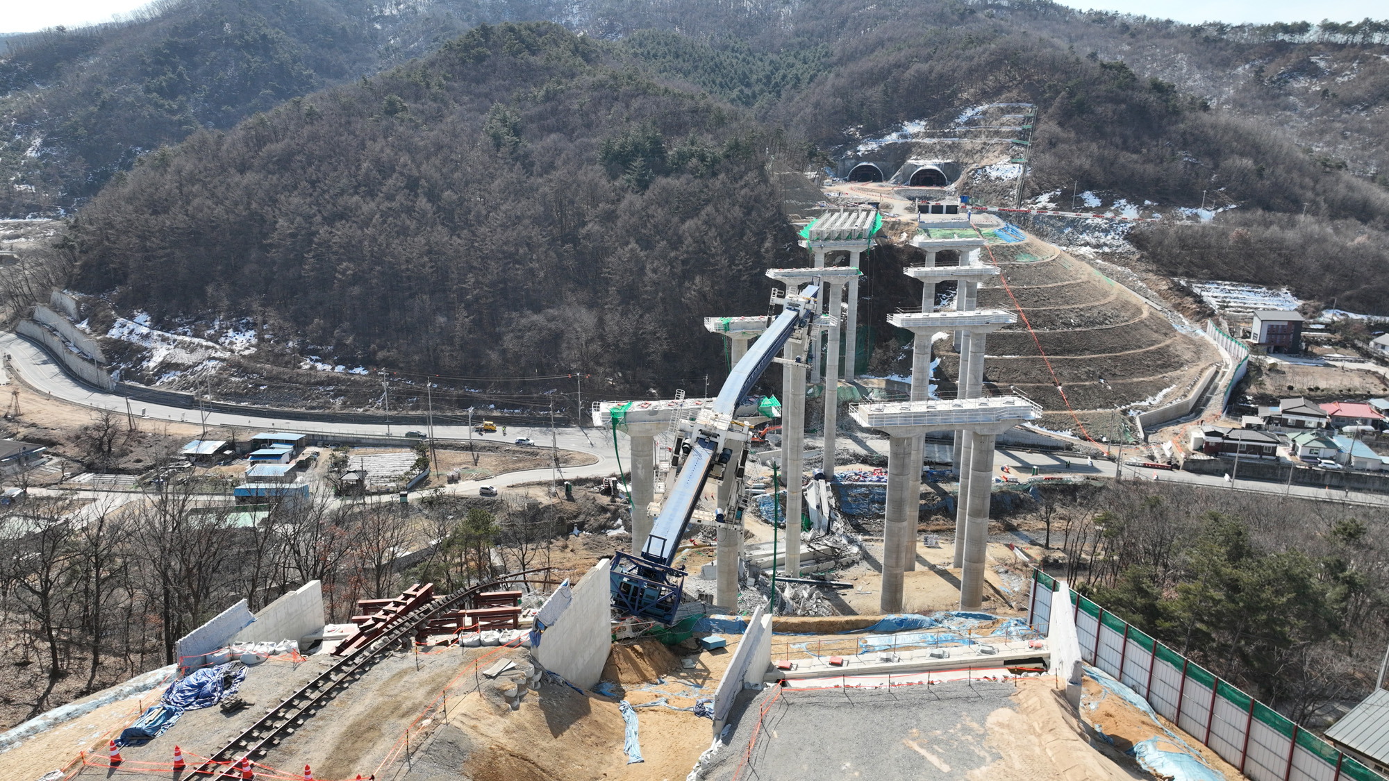 서울;세종;고속도로;교량 붕괴