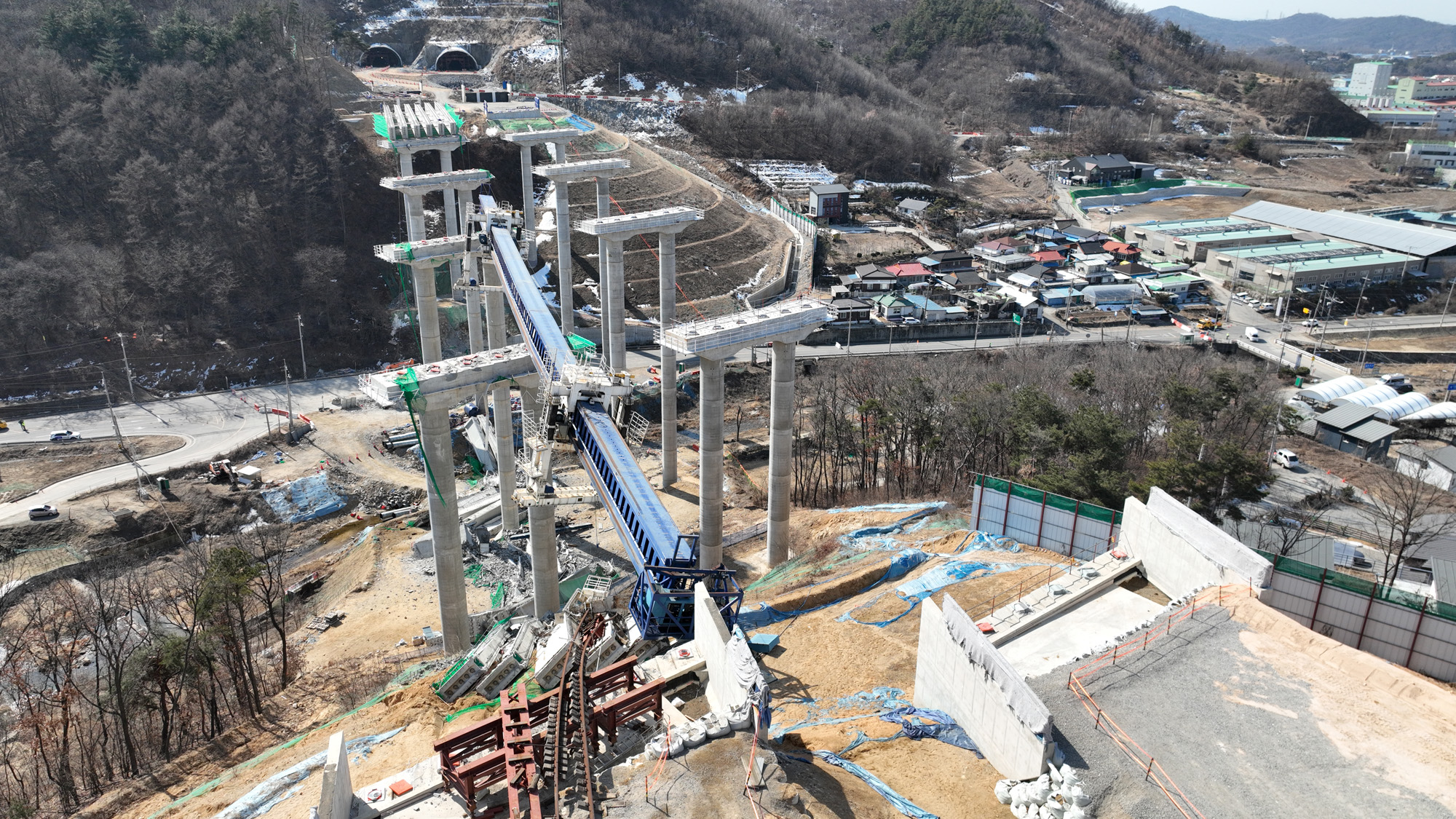 서울;세종;고속도로;교량 붕괴