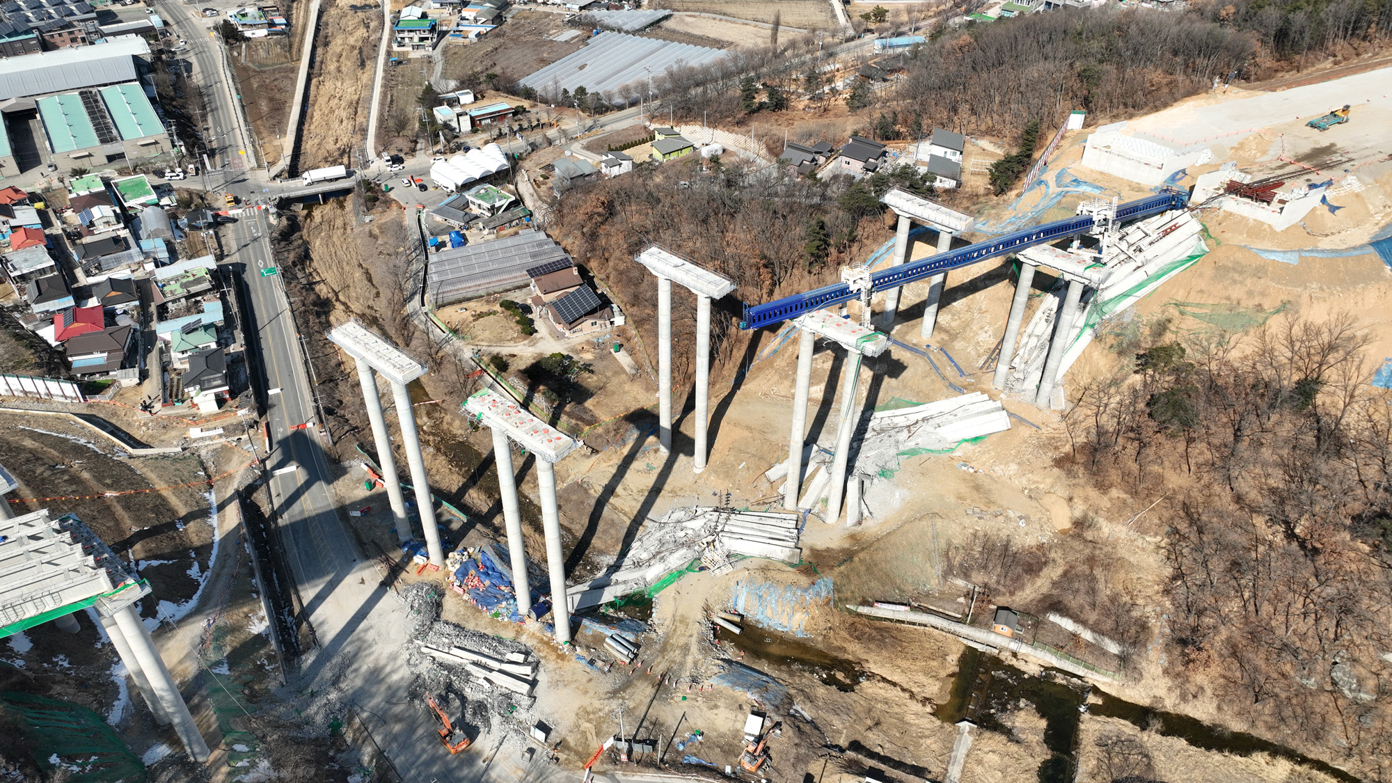 서울;세종;고속도로;교량 붕괴