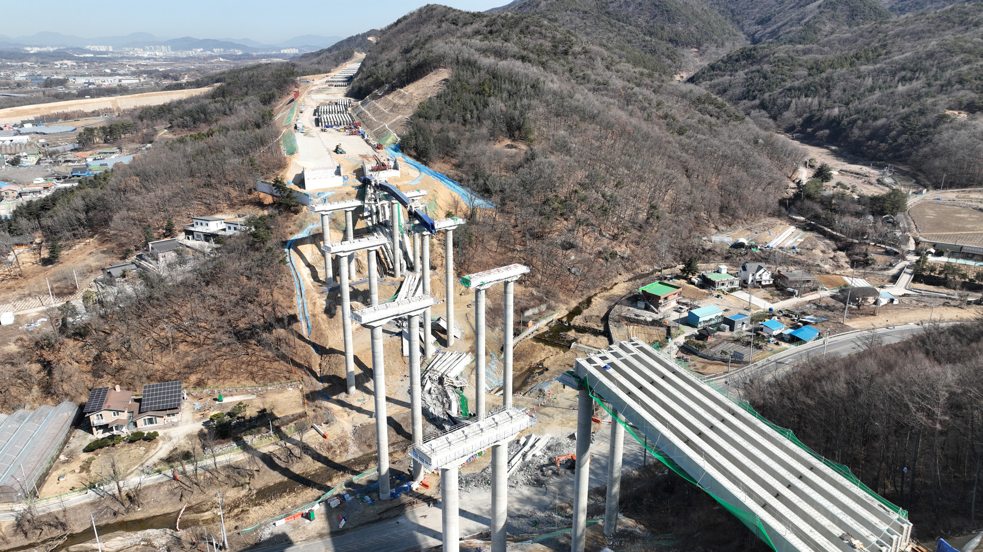 서울;세종;고속도로;교량 붕괴