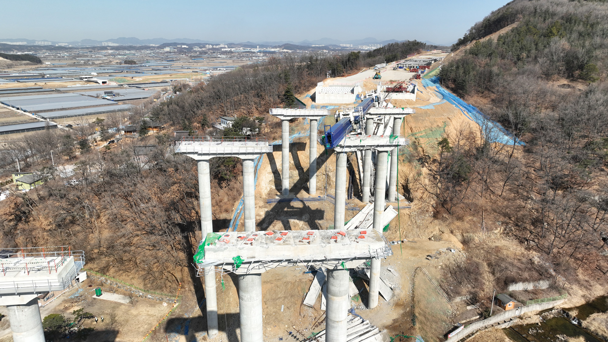 서울;세종;고속도로;교량 붕괴