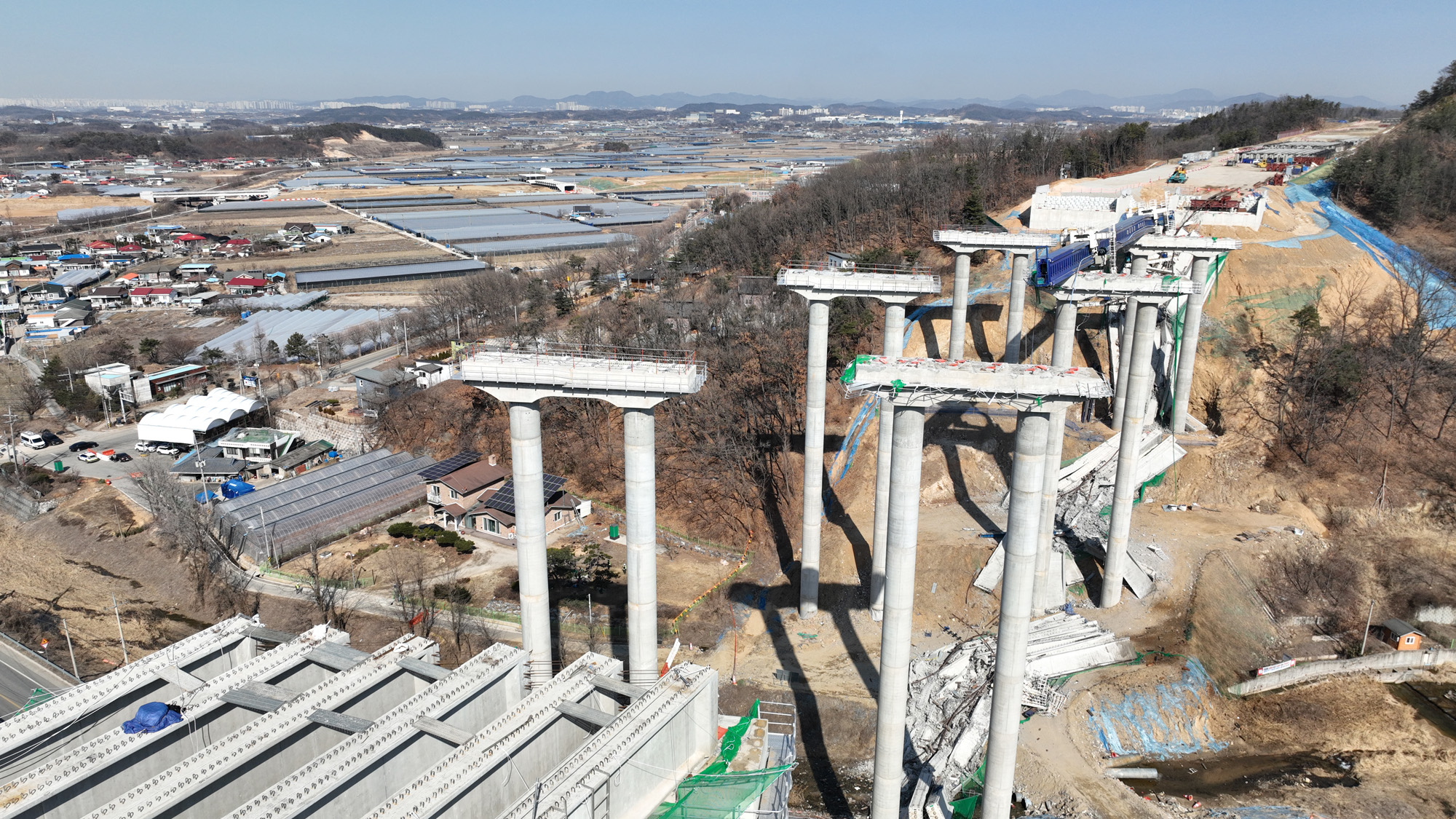 서울;세종;고속도로;교량 붕괴