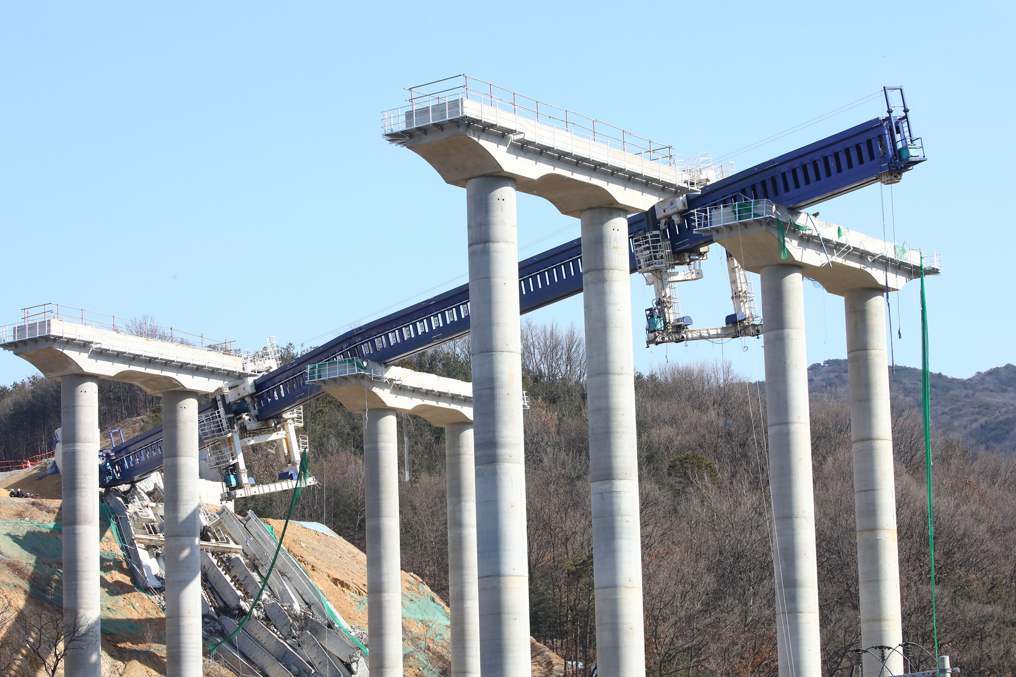 서울;세종;고속도로;교량 붕괴