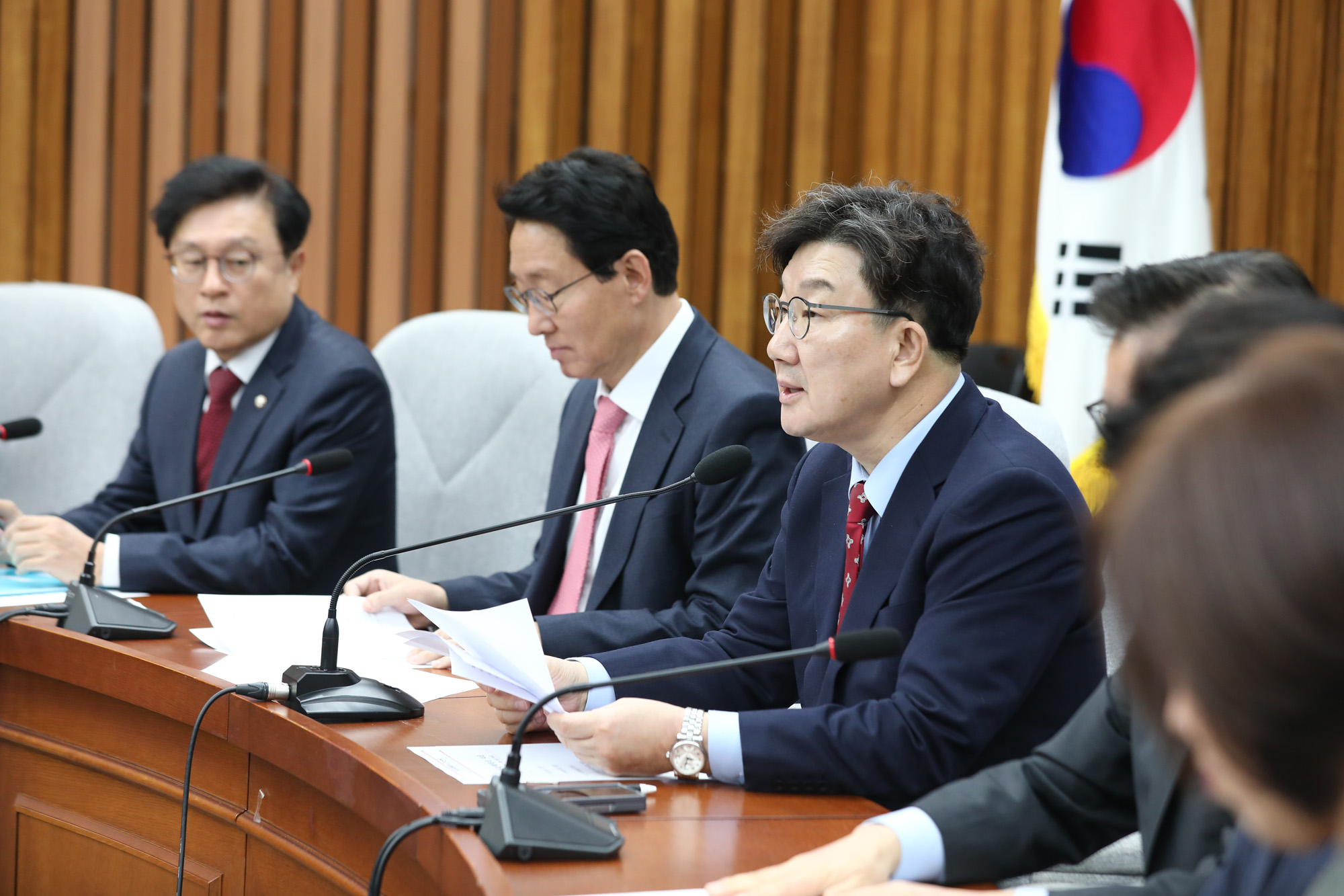 정치;국회;국민의힘 원내대책회의;권성동