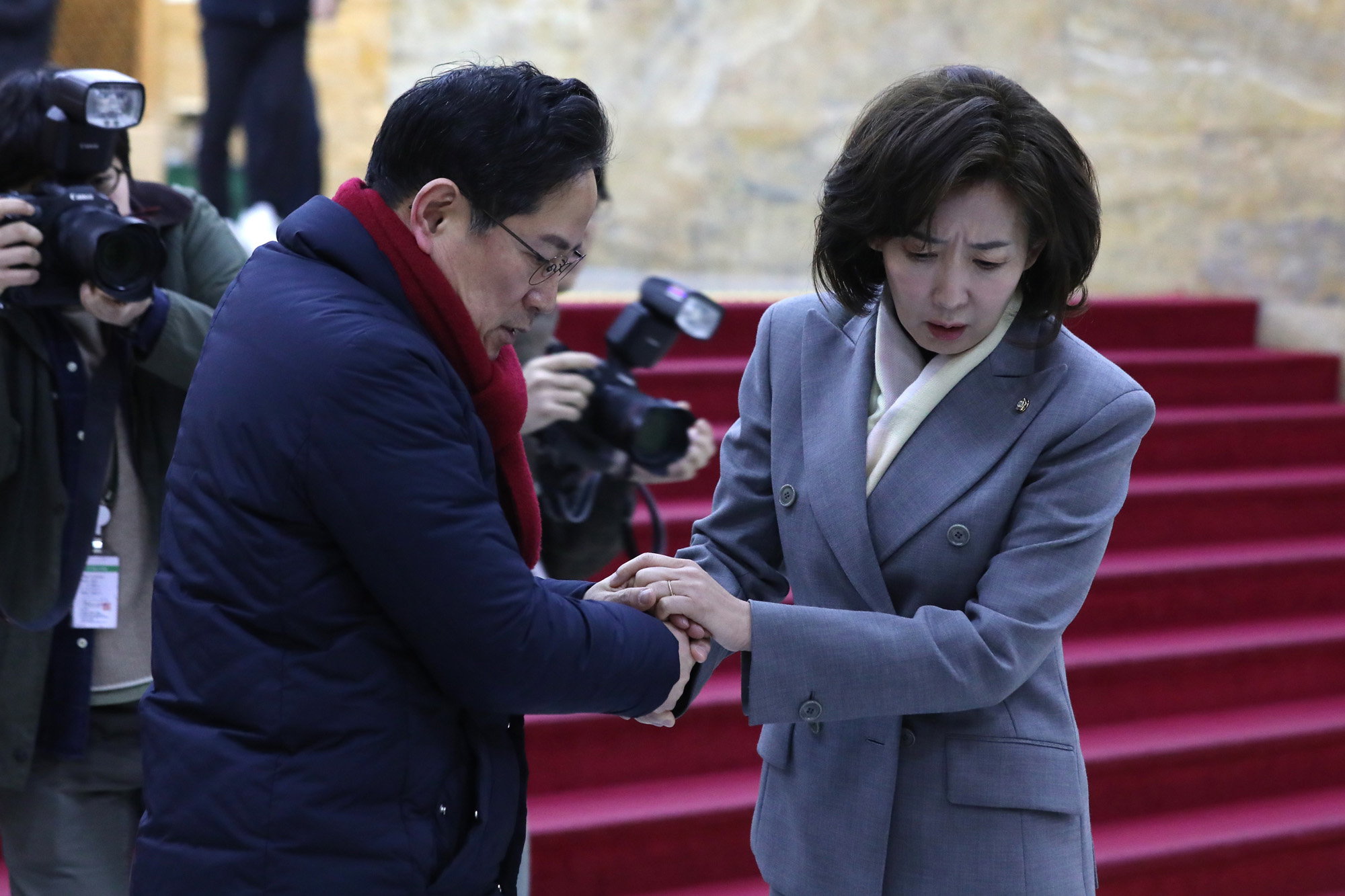 정치;국회;국민의힘 단식농성;마은혁임명반대;박수영;나경원