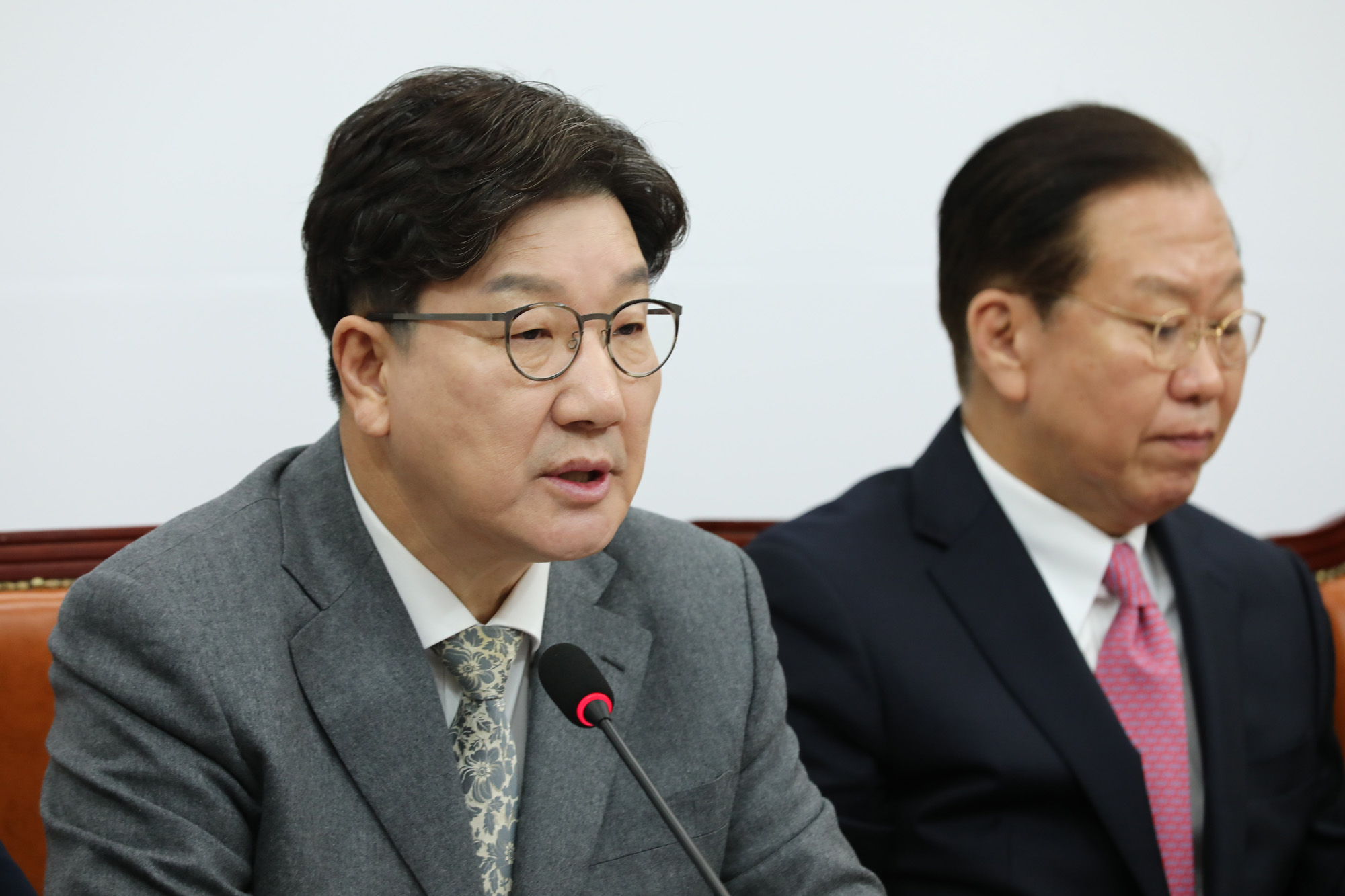 정치;국회;국민의힘 비상대책위원회의;권성동