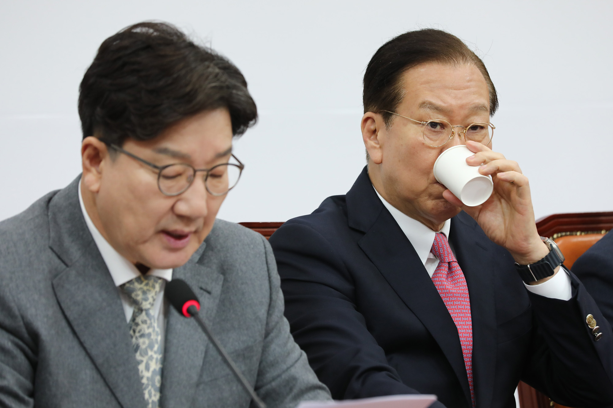 정치;국회;국민의힘 비상대책위원회의;권영세