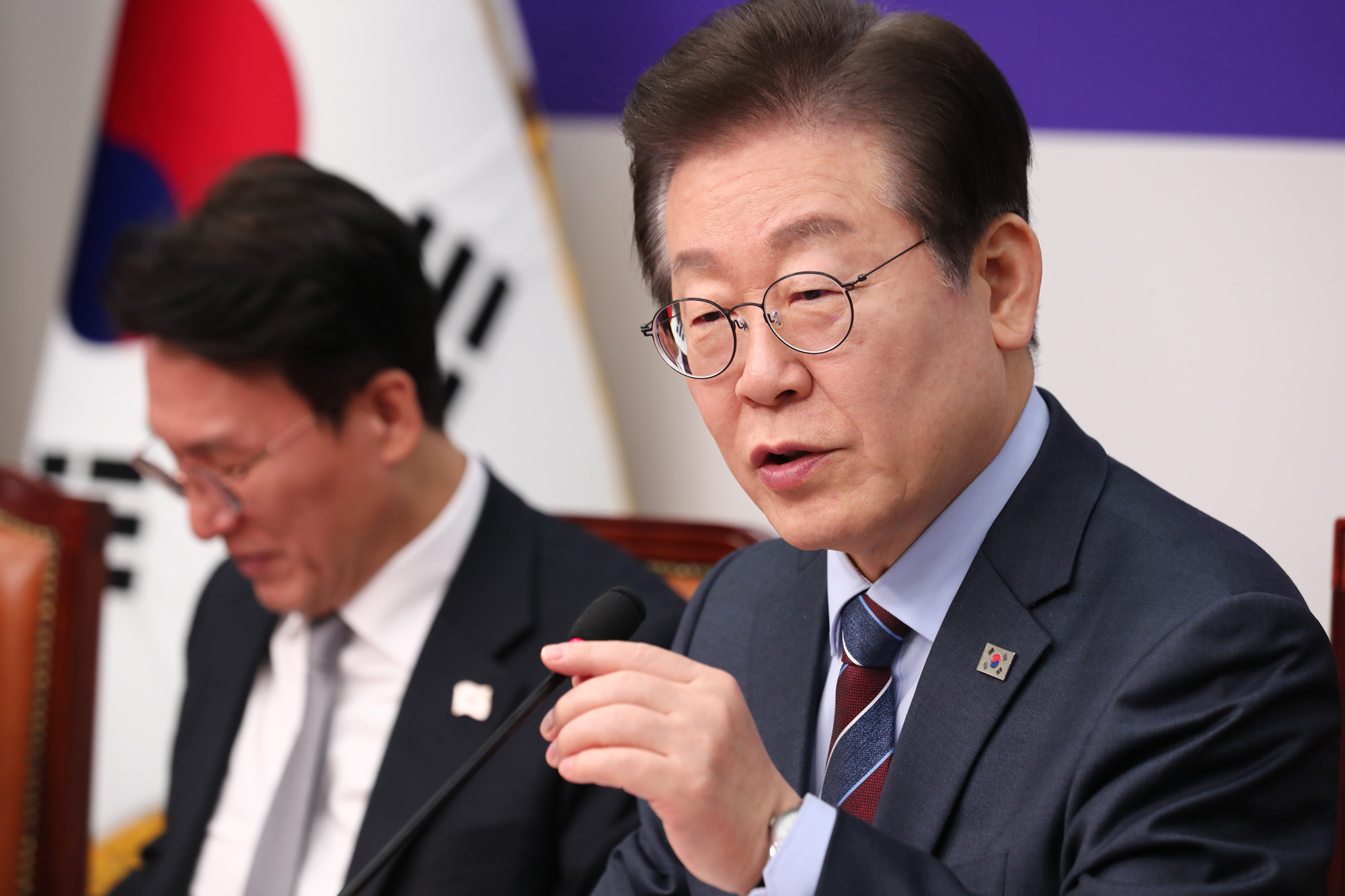 정치;국회;이재명;더불어민주당 최고위원회의
