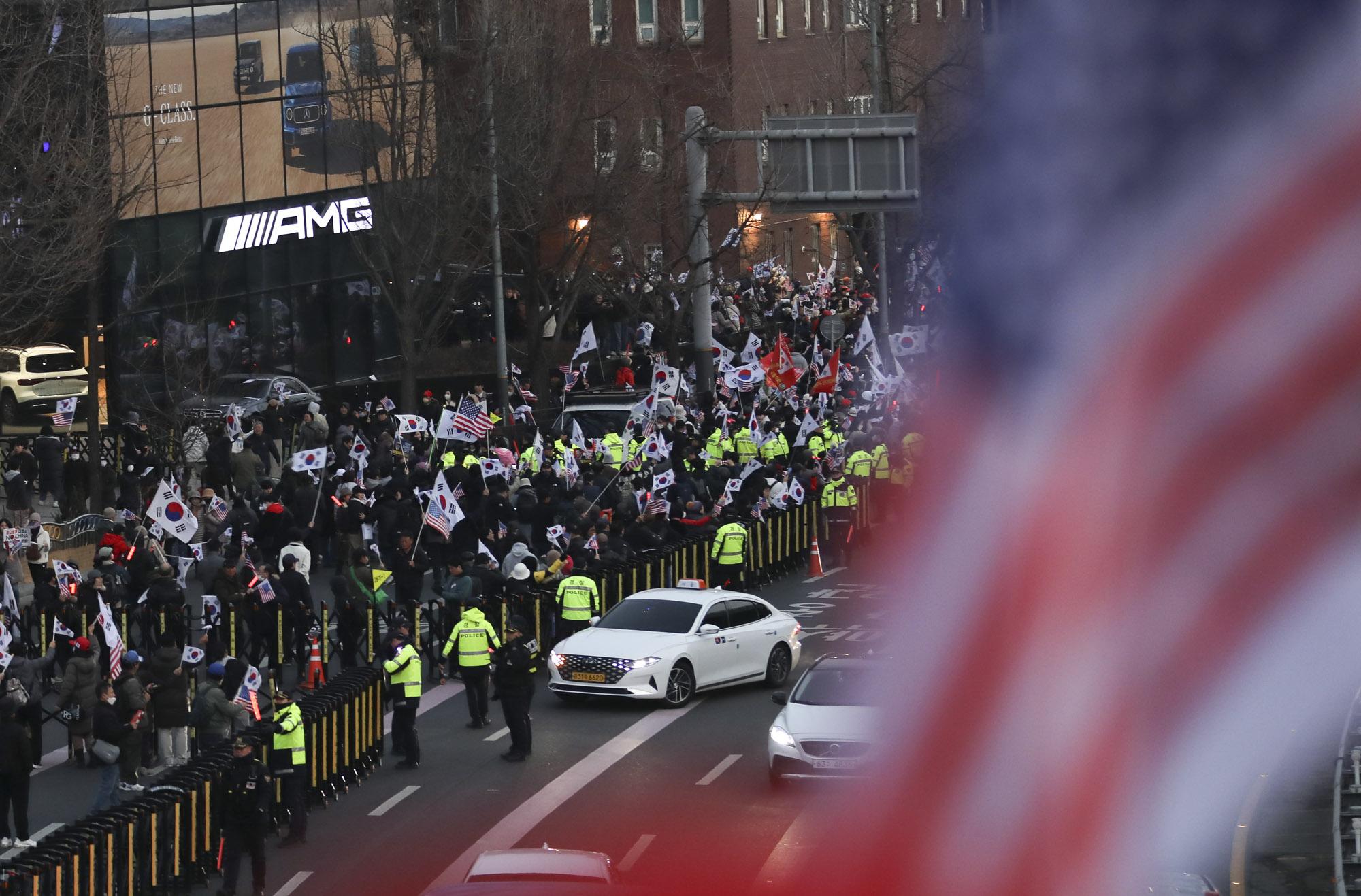한남동관저;윤석열지지자;탄핵반대;대통령관저