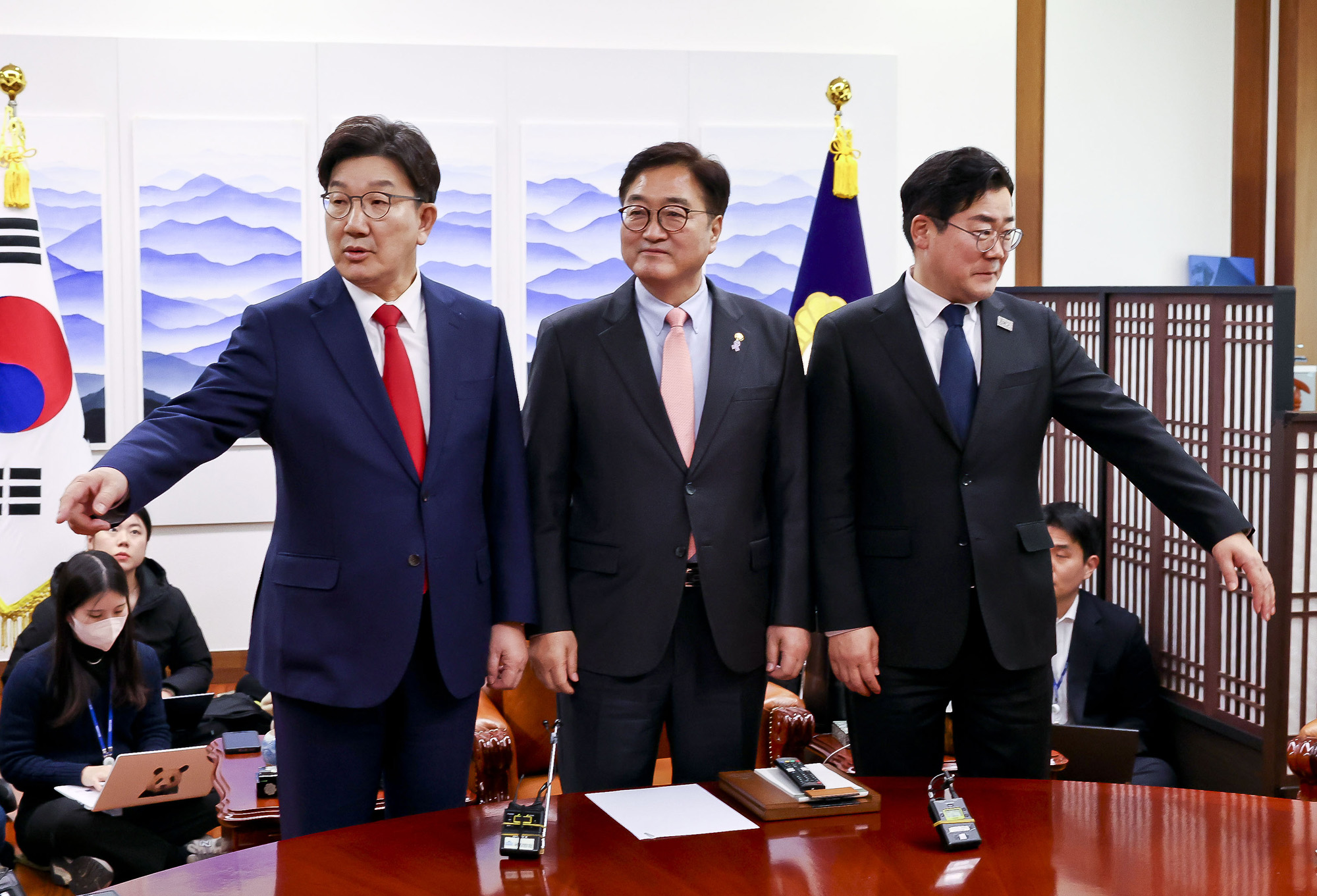 정치;국회;여야국정협의체;여야협의체;우원식;권성동;박찬대