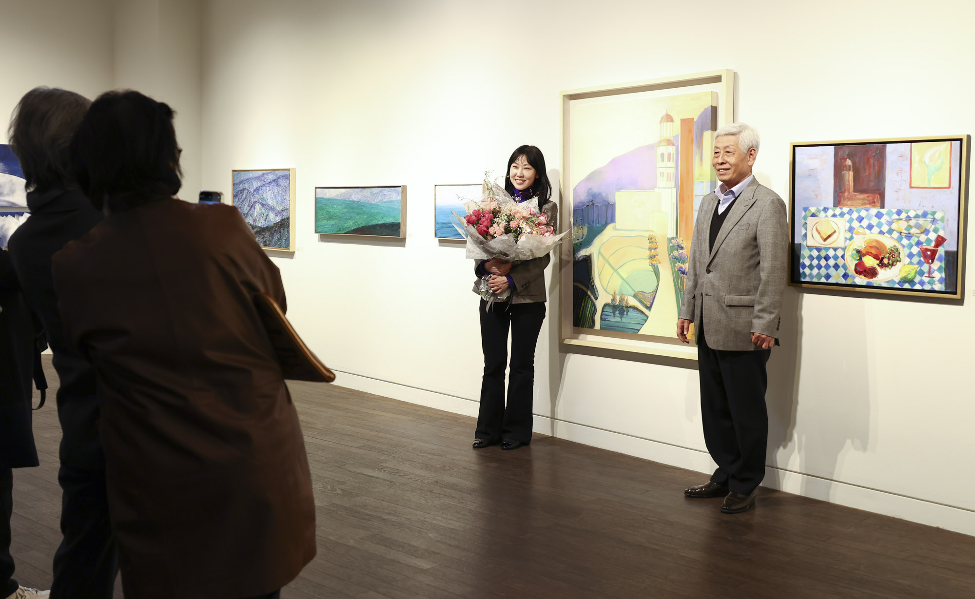 한국미술응원프로젝트;2025한국미술응원프로젝트;전시회오프닝