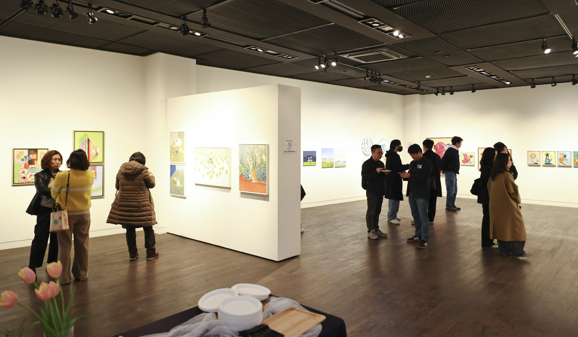 한국미술응원프로젝트;2025한국미술응원프로젝트;전시회오프닝