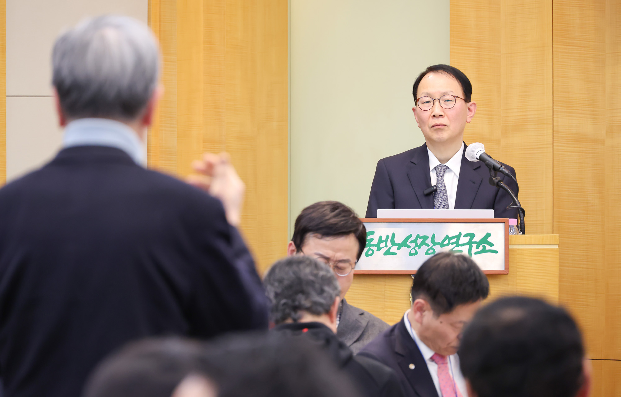 동반성장포럼;정운찬 초저출산 노동시장 호암교수회관