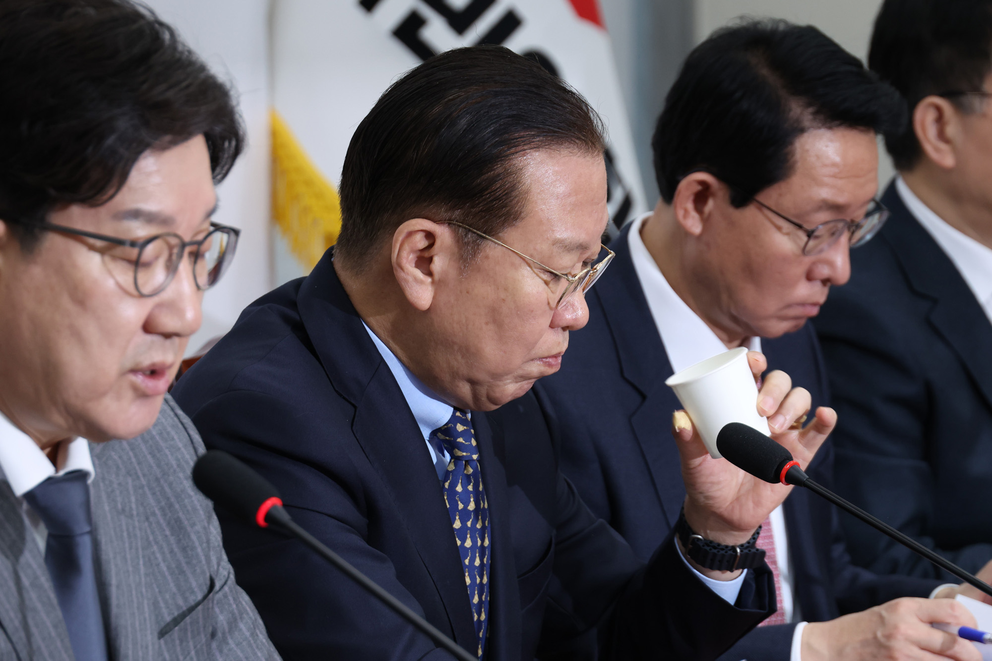 정치;국회;국민의힘 비상대책위원회의;권영세