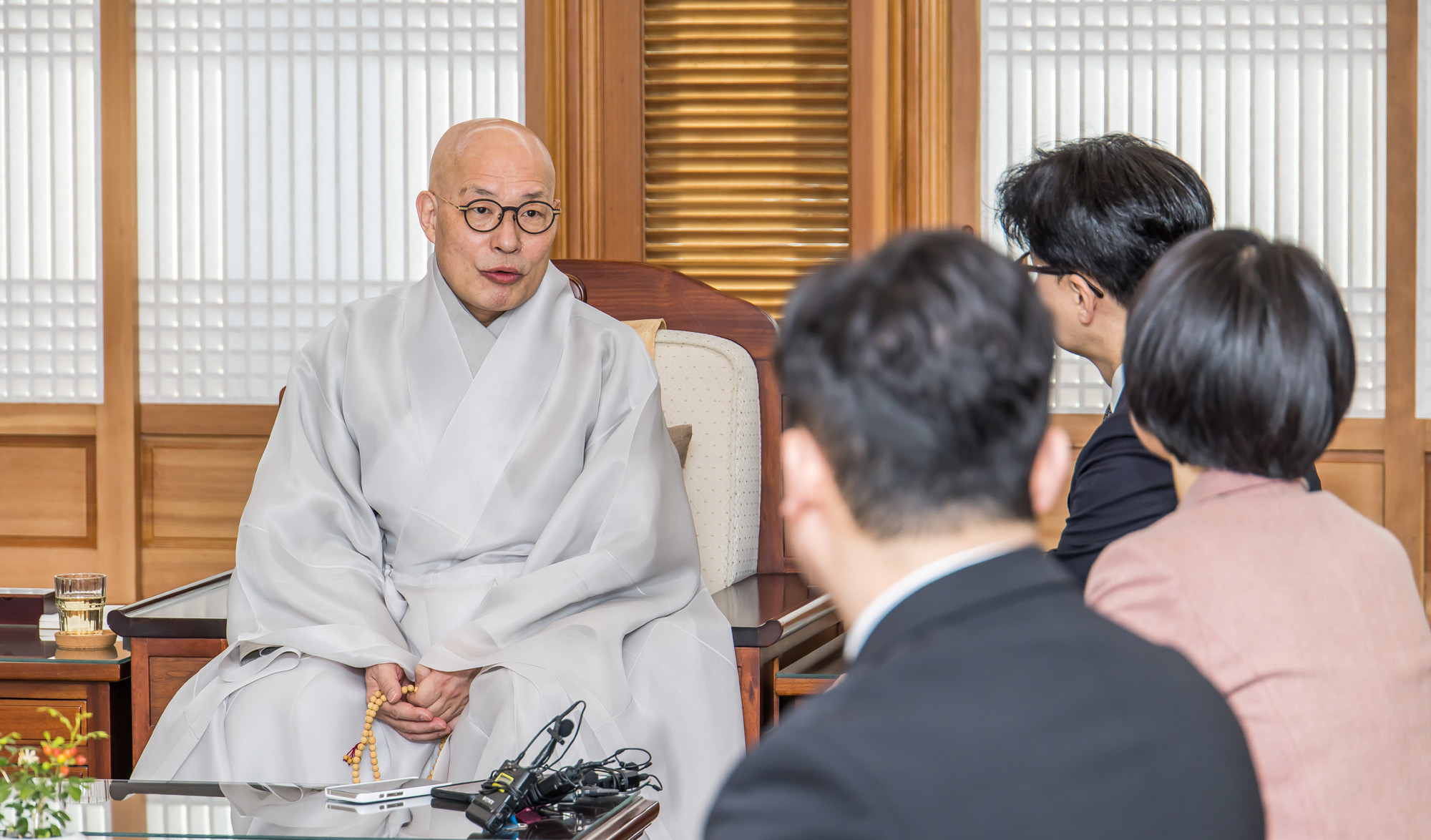 정치;인물;국민의힘;한동훈;한동훈전국민의힘대표;조계종;불교;한동훈조계종총무원장예방;조계종총무원장진우스님;조계사