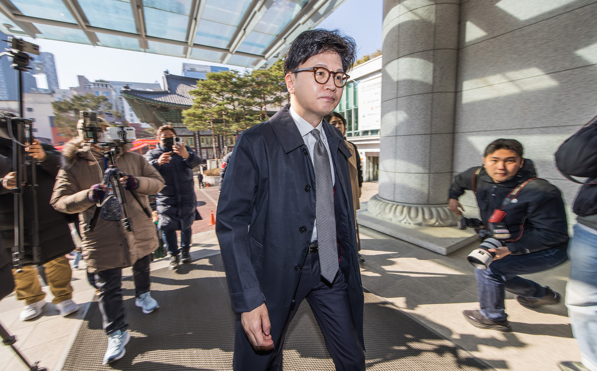 정치;인물;국민의힘;한동훈;한동훈전국민의힘대표;조계종;불교;한동훈조계종총무원장예방;조계종총무원장진우스님;조계사