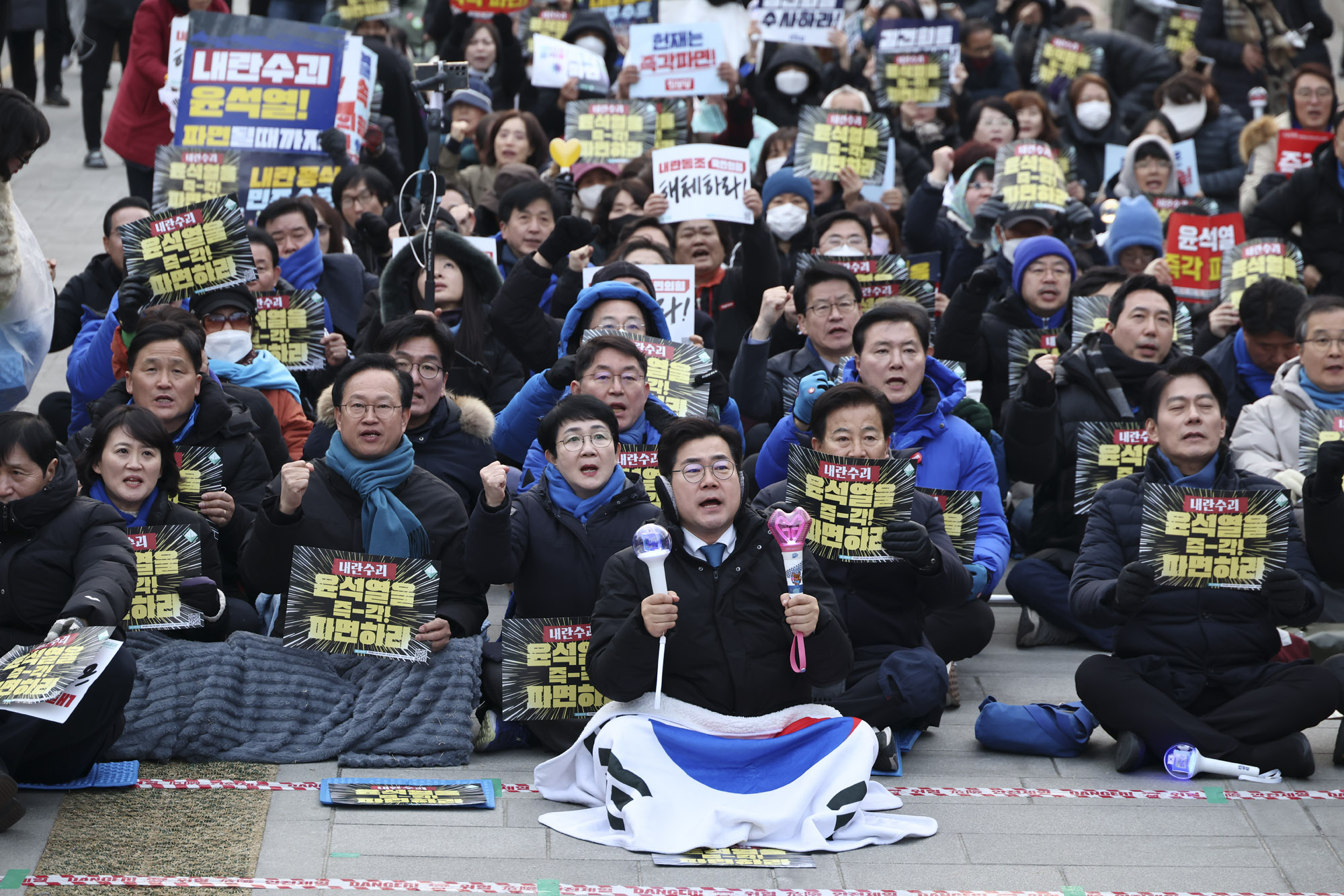 탄핵집회;윤석열탄핵집회;야5당