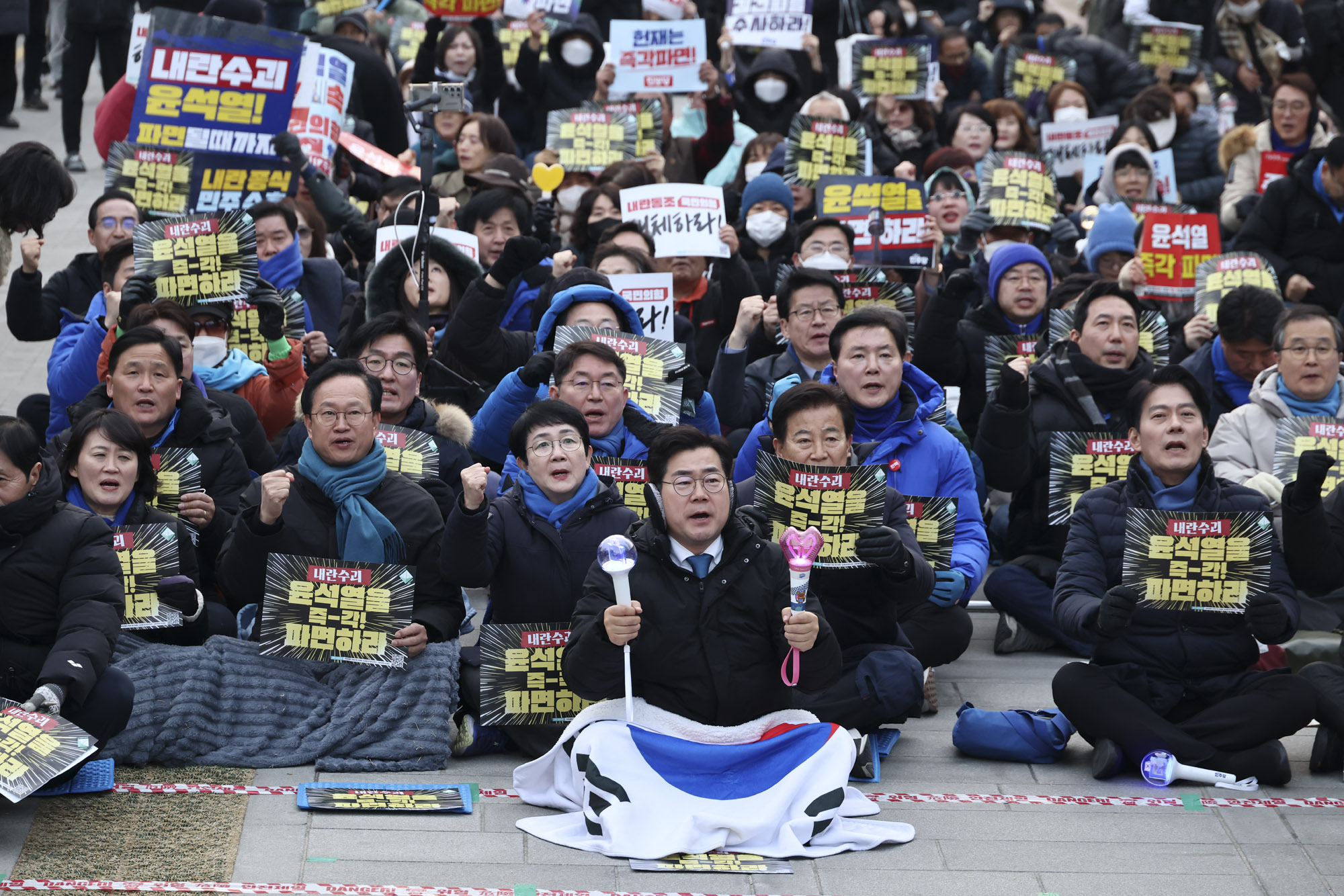 탄핵집회;윤석열탄핵집회;야5당