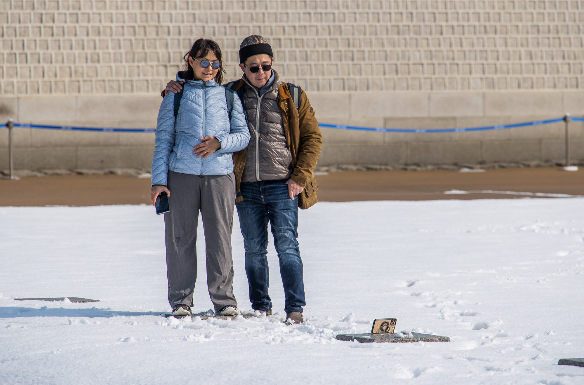 사회;날씨스케치;봄스케치;눈스케치;폭설스케치;광화문광장눈;3월눈스케치