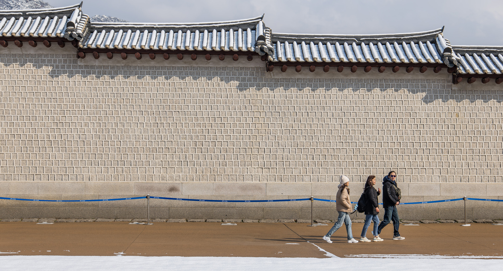 사회;날씨스케치;봄스케치;눈스케치;폭설스케치;광화문광장눈;3월눈스케치