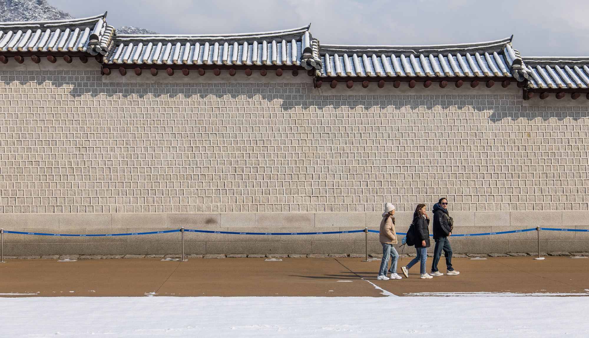 사회;날씨스케치;봄스케치;눈스케치;폭설스케치;광화문광장눈;3월눈스케치