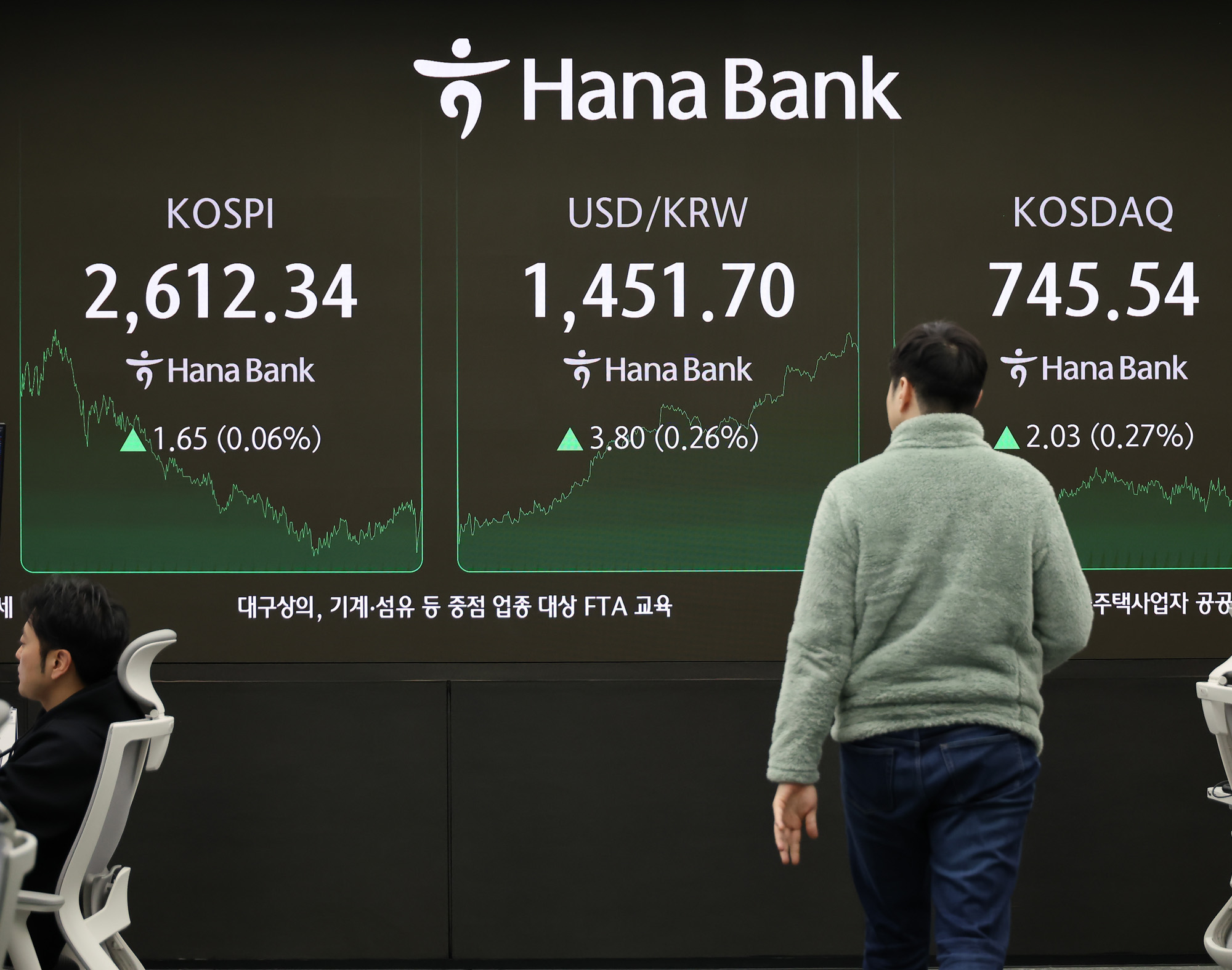 하나은행 딜링룸