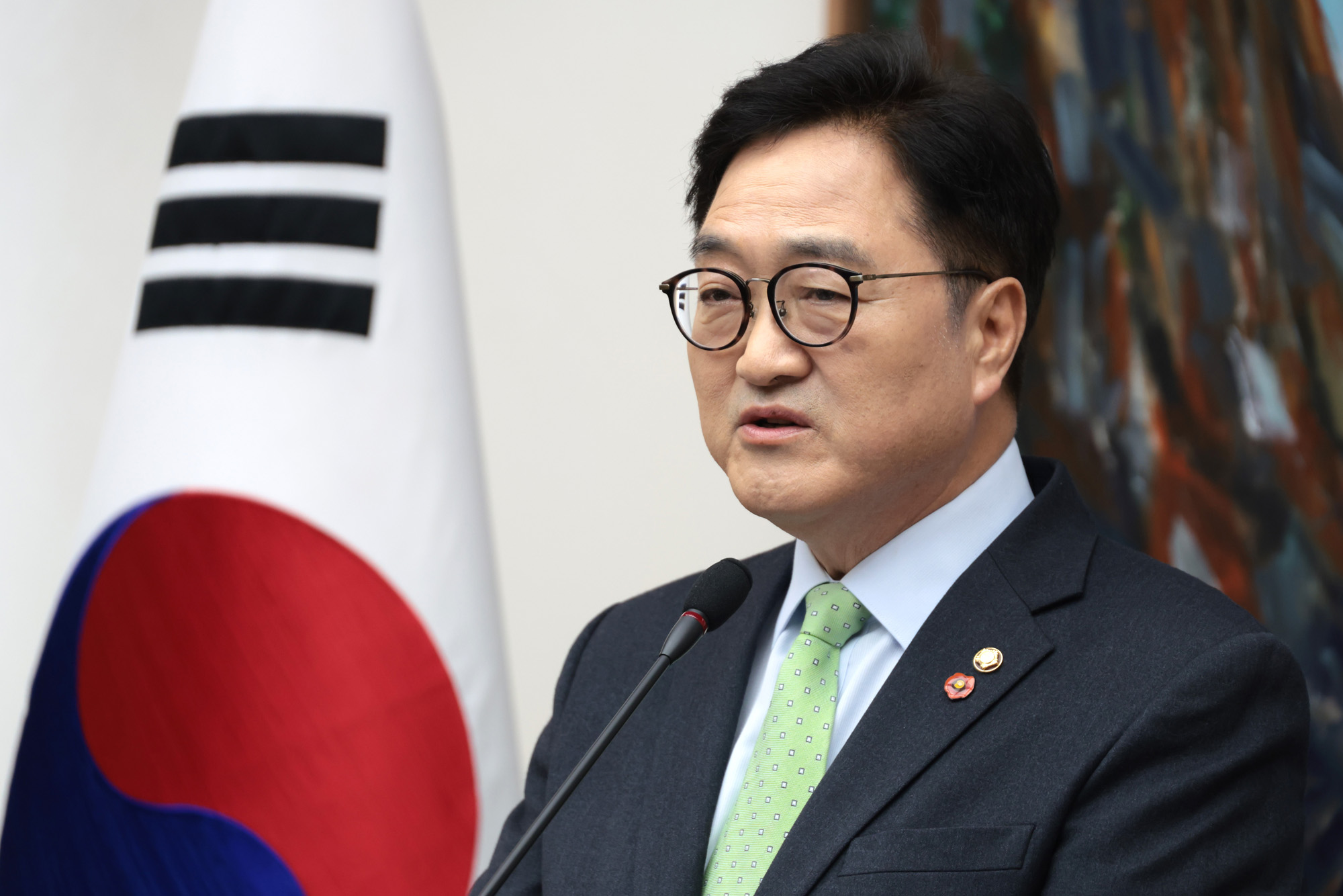 정치;국회;우원식 국회의장