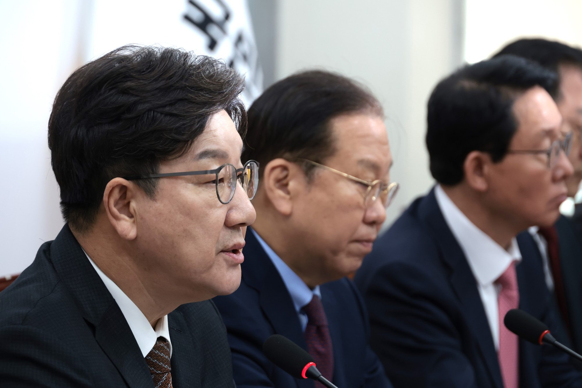 정치;국회;국민의힘 비상대책위원회의;권성동