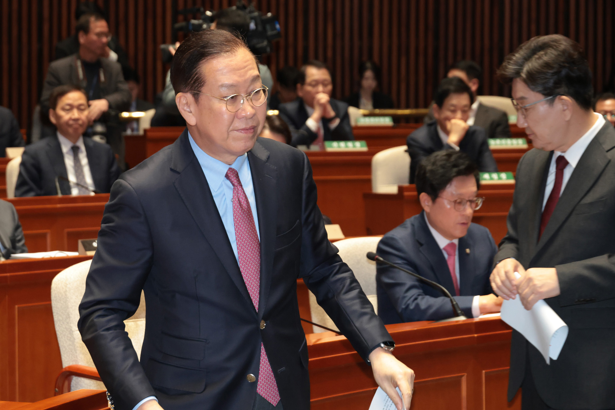 정치;국회;국민의힘 의원총회;권영세