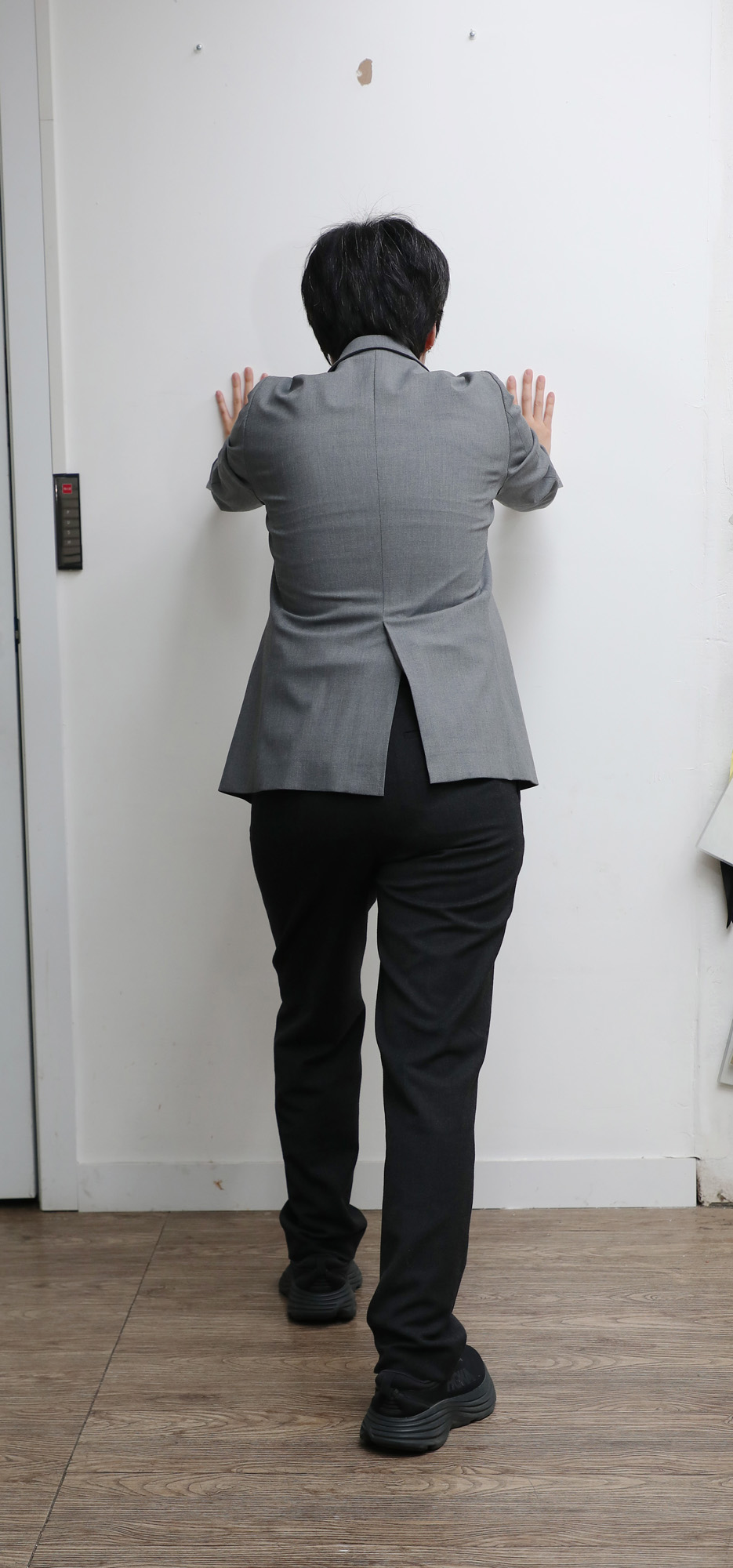 사회;건강;족저근막염;발;스트레칭