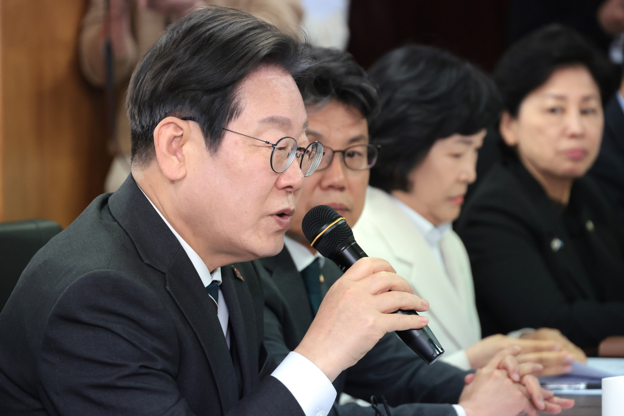 정치;국회;이재명;더불어민주당 소상공인연합회;민생경제간담회;송치영