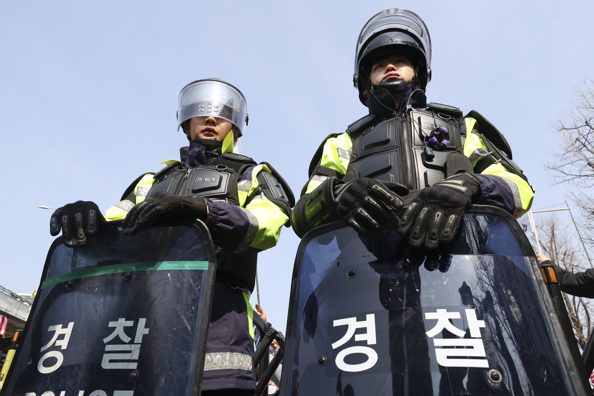 윤석열;윤석열탄핵반대집회;한남동집회;탄핵반대;윤대통령지지자;파면선고