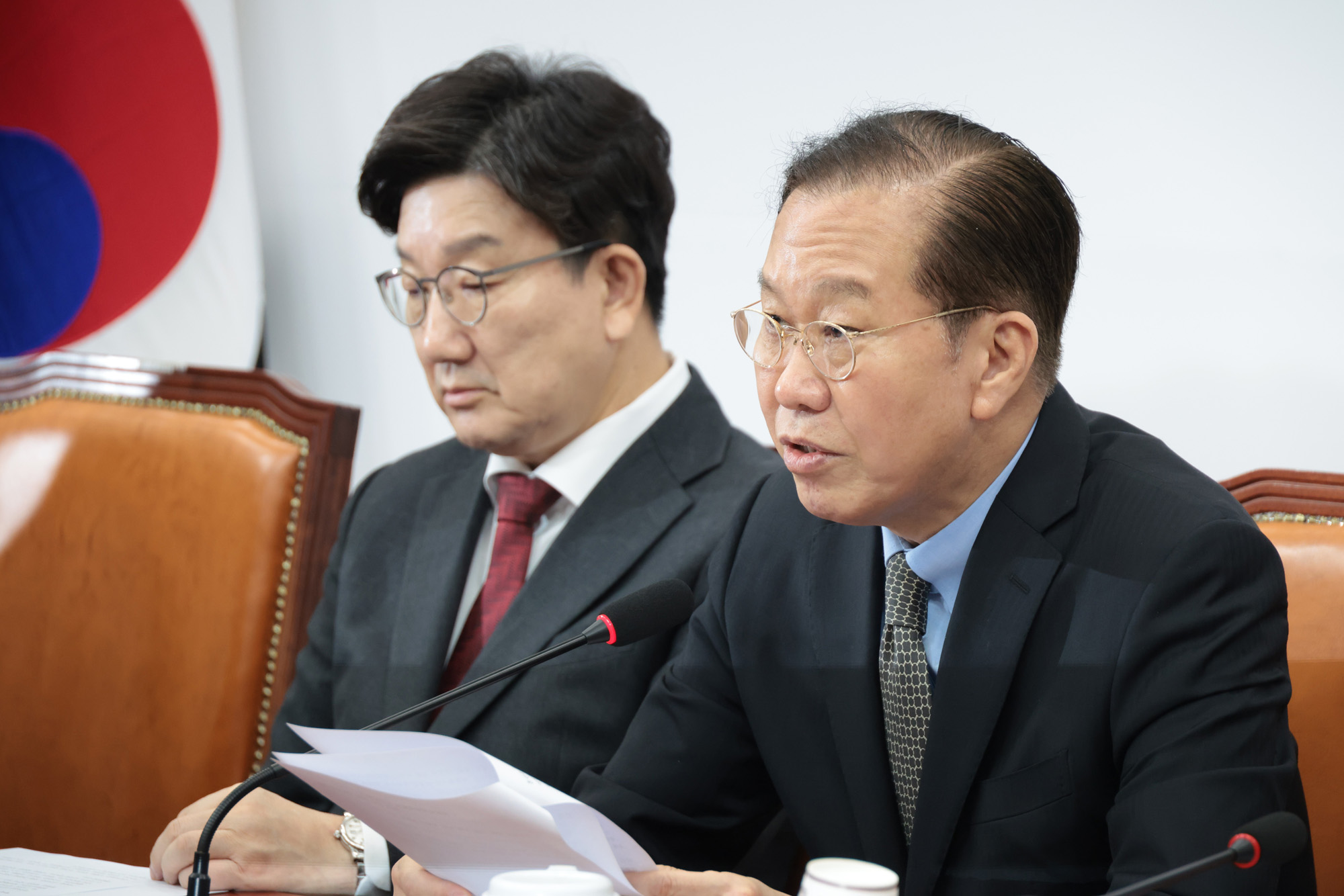 정치;국회;국민의힘 비상대책위원회의;권영세