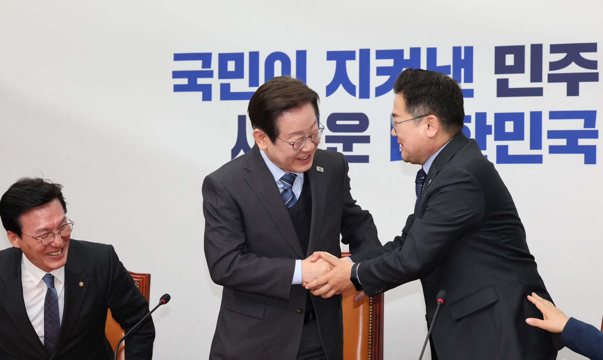 정치;국회;더불어민주당 최고위원회의;이재명대표사퇴