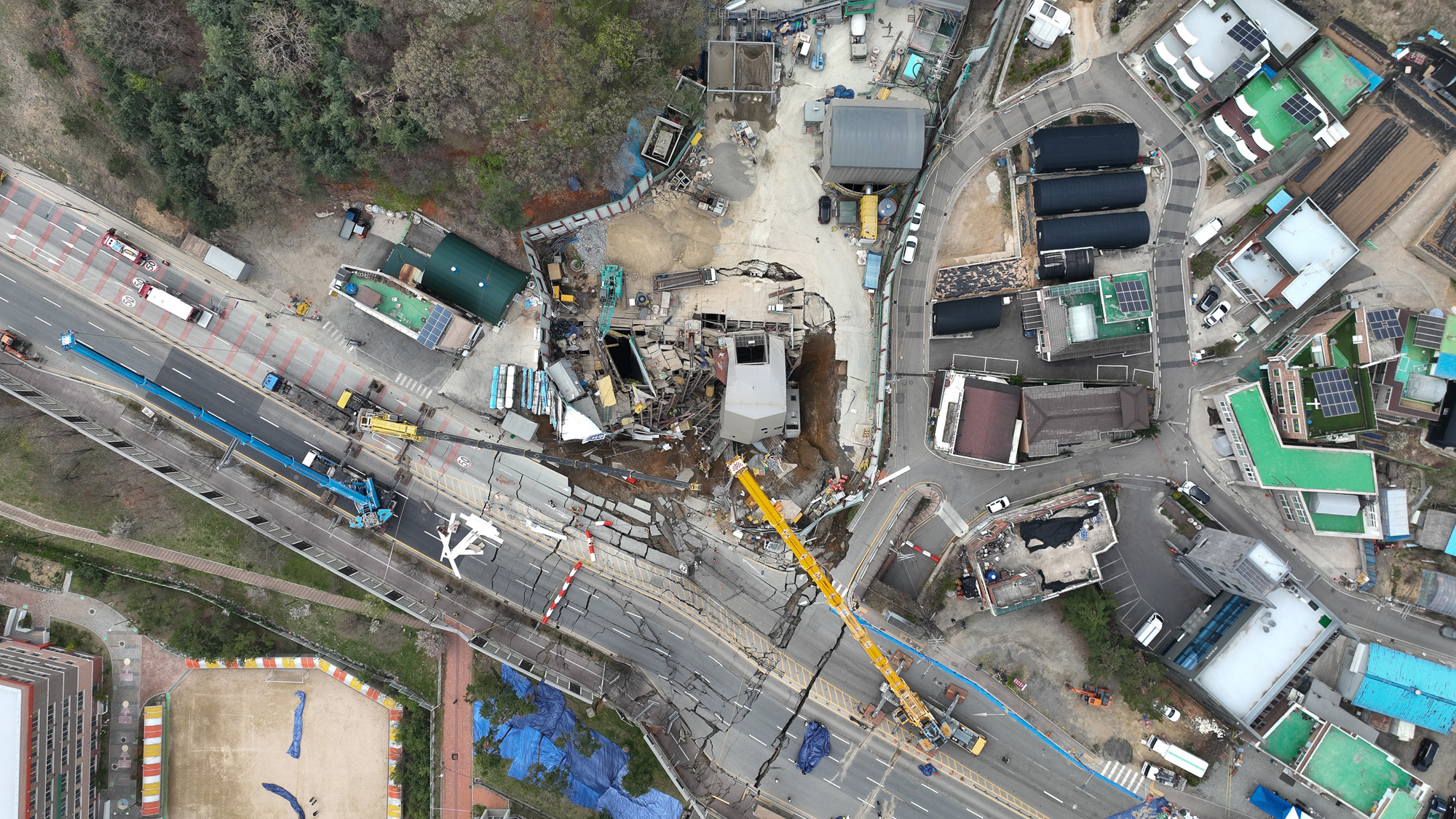 광명 신안산선 붕괴