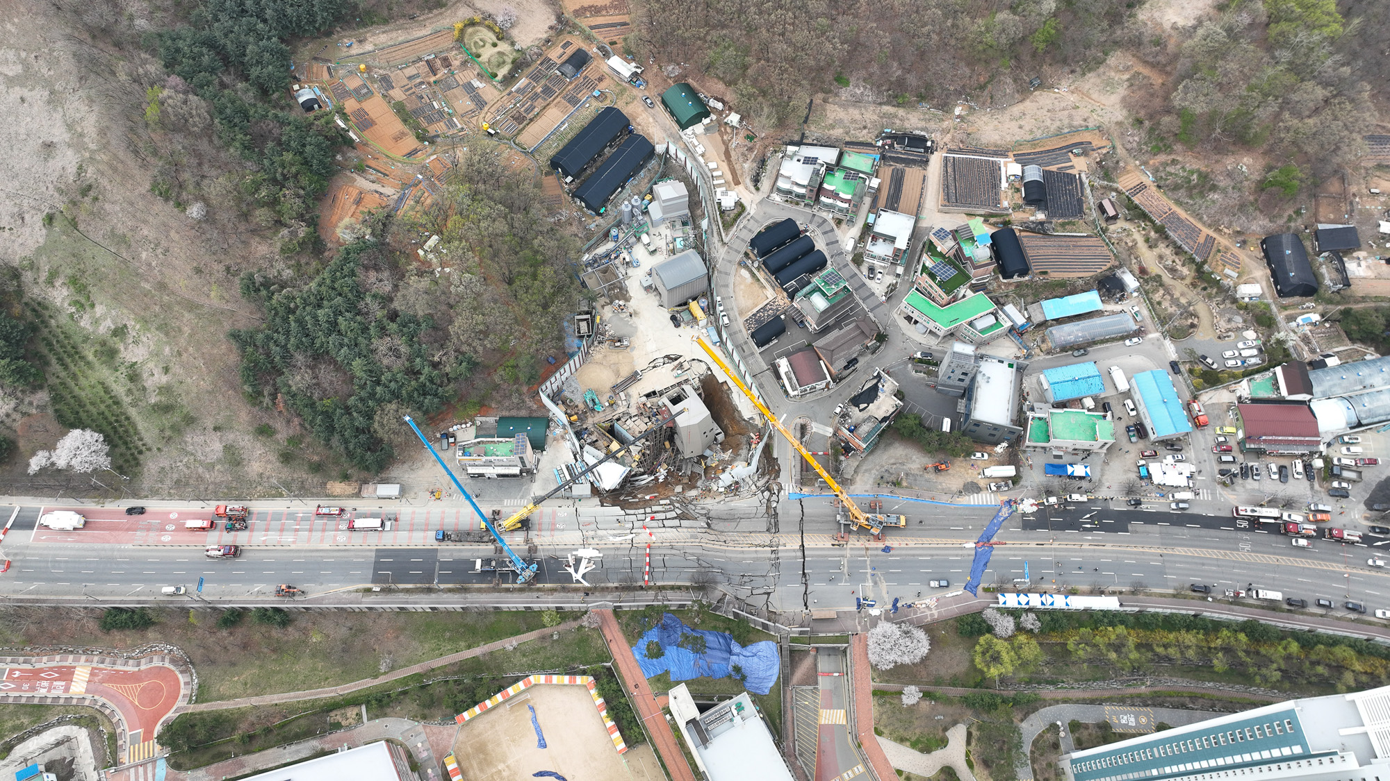 광명 신안산선 붕괴