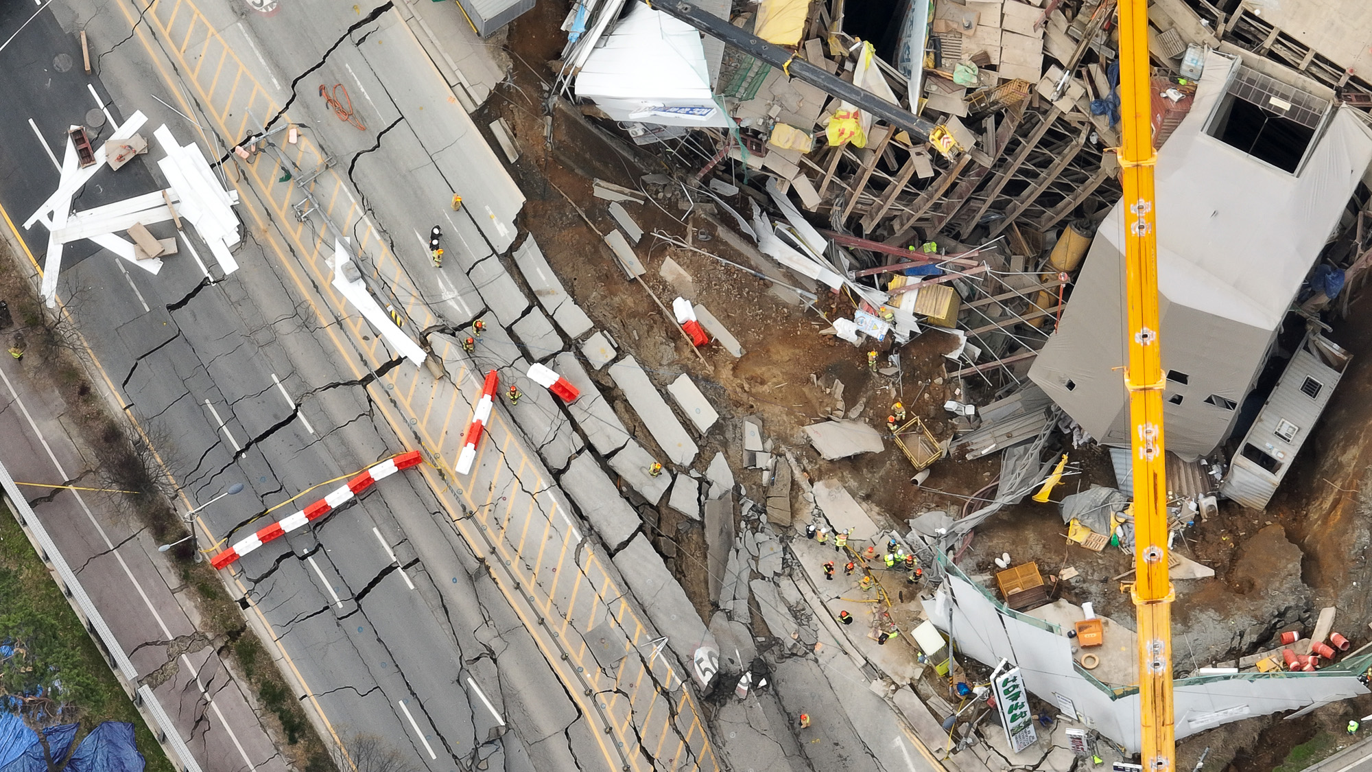 광명 신안산선 붕괴