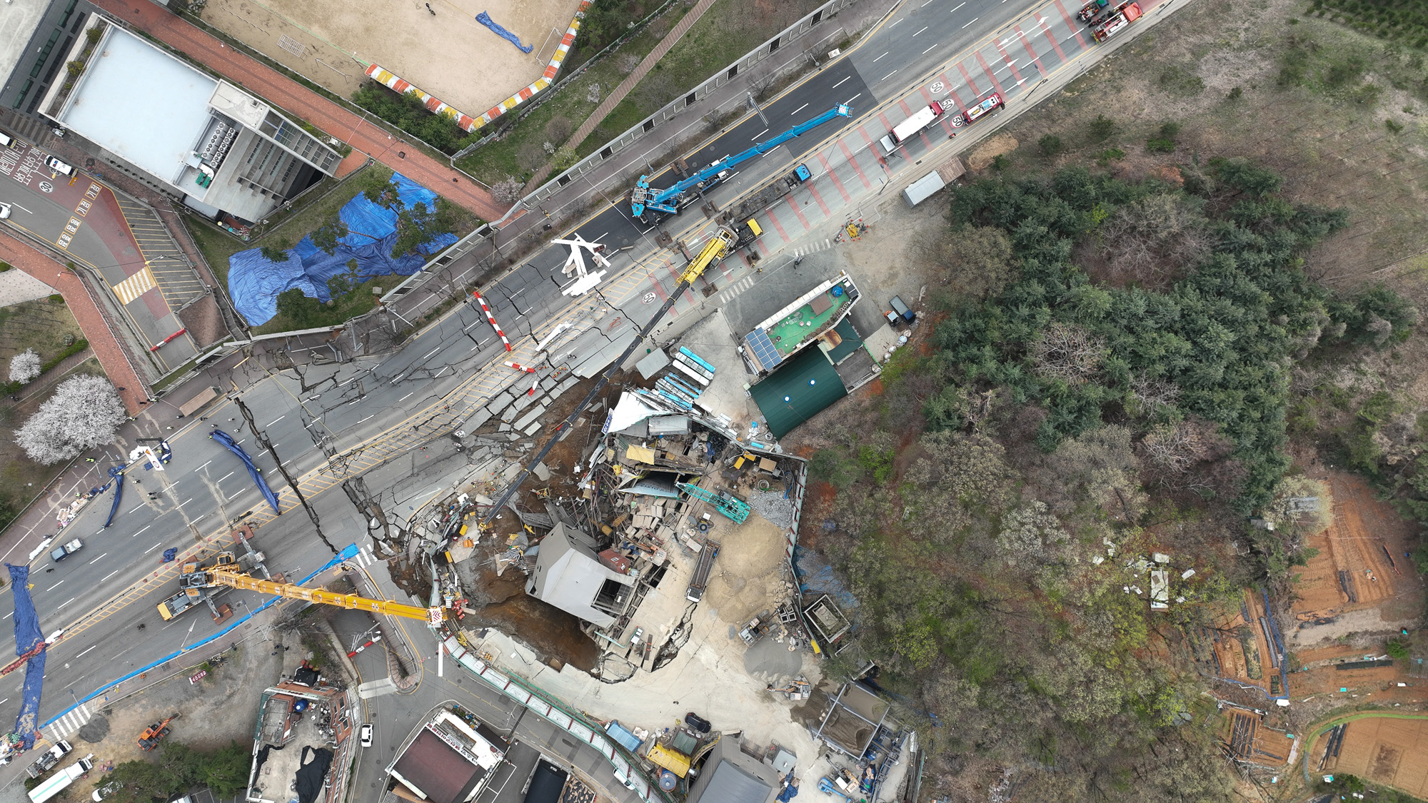 광명 신안산선 붕괴