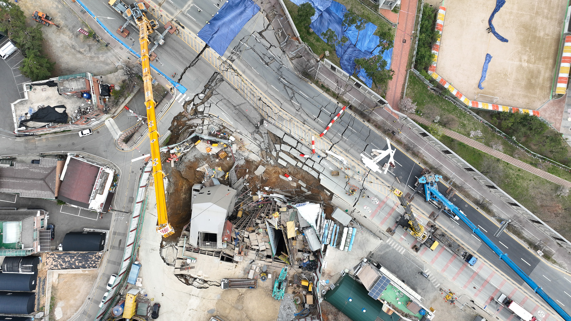 광명 신안산선 붕괴