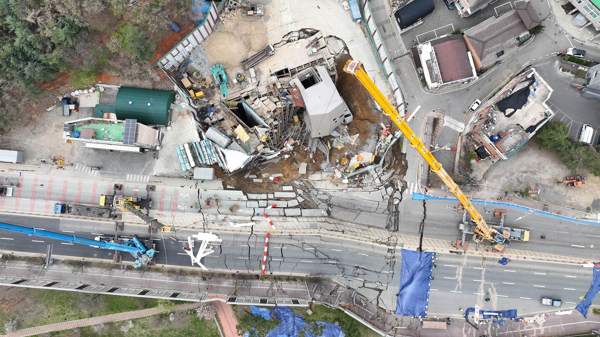 광명 신안산선 붕괴