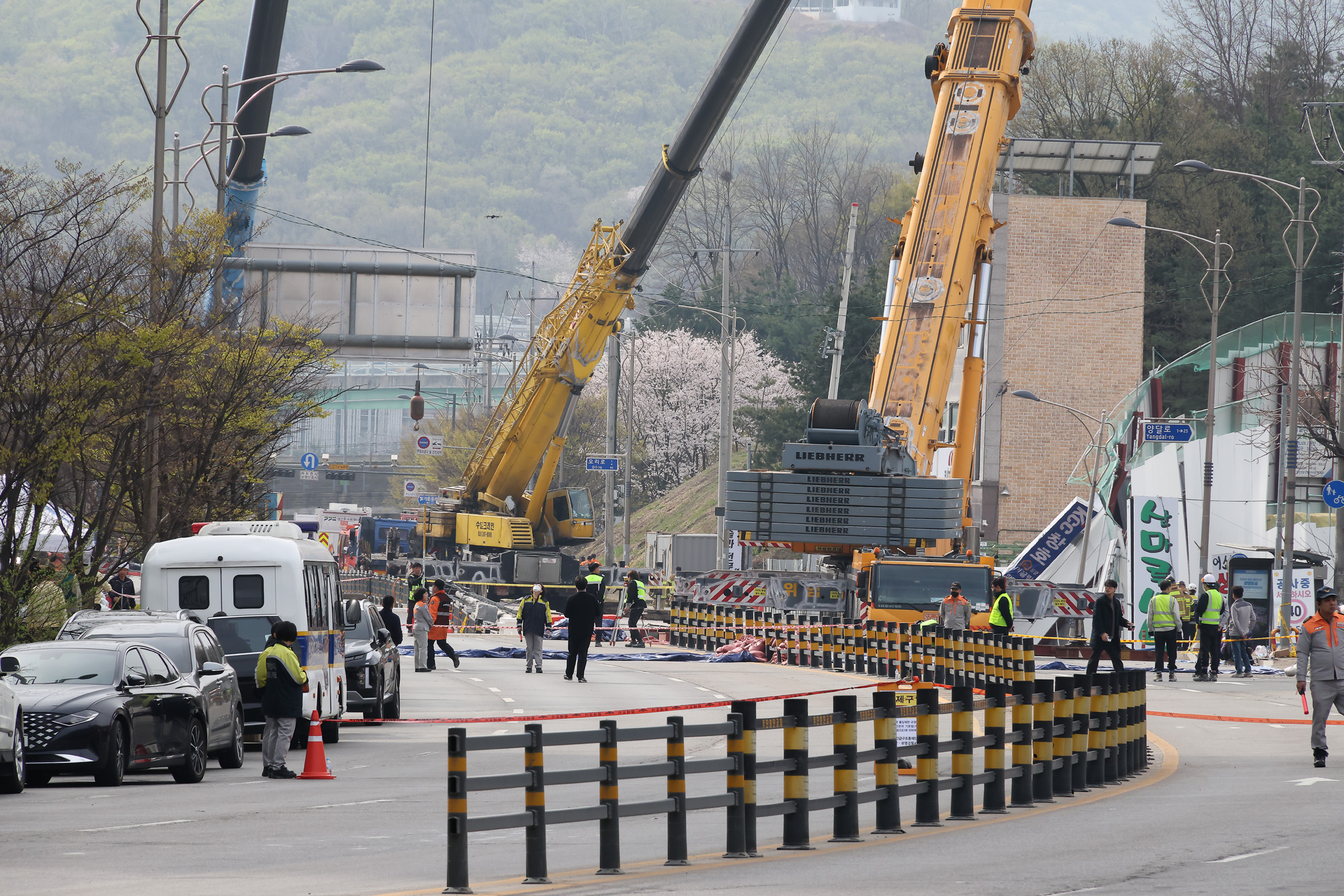 광명 신안산선 붕괴
